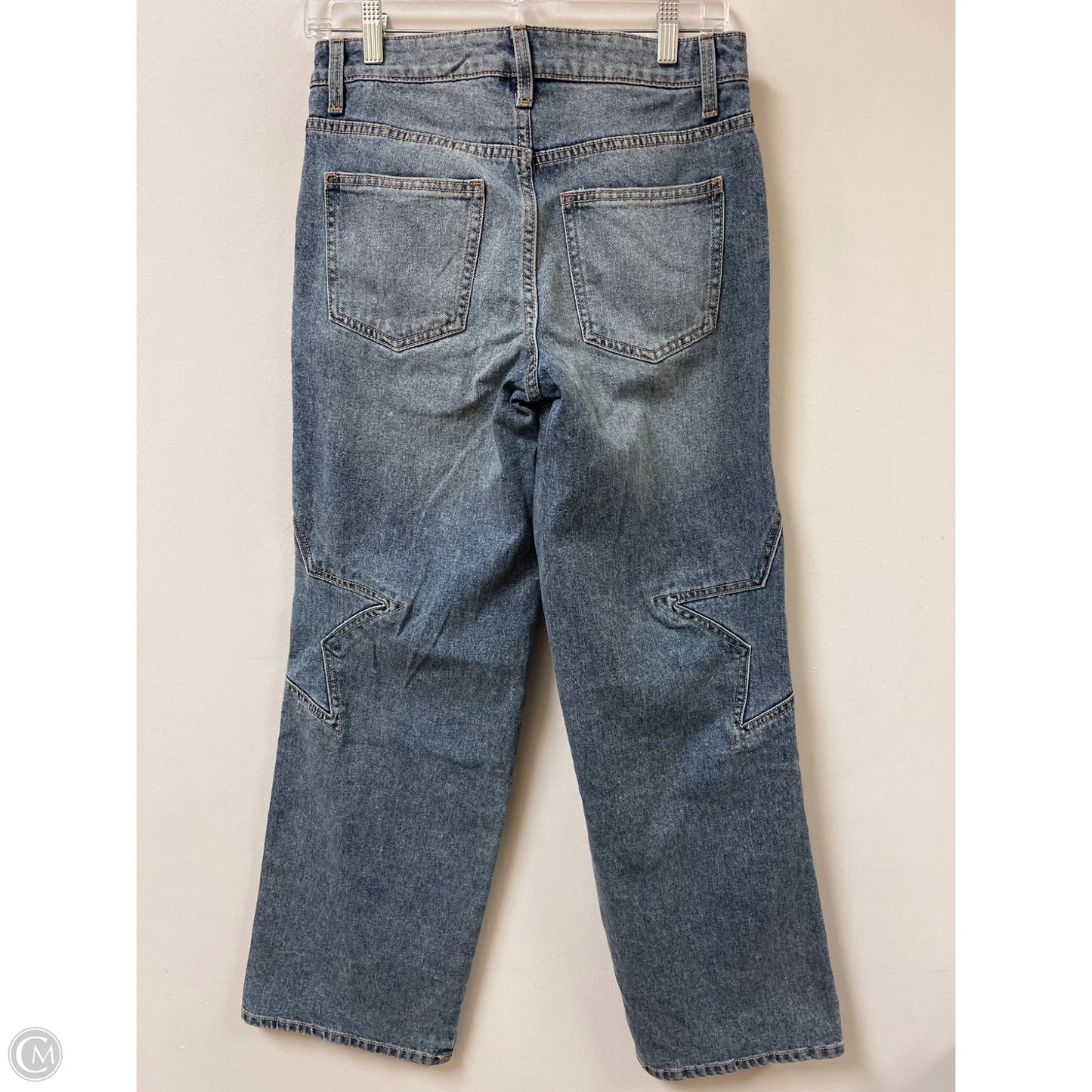 Jeans Wide Leg By No Boundaries In Blue Denim, Size: 2