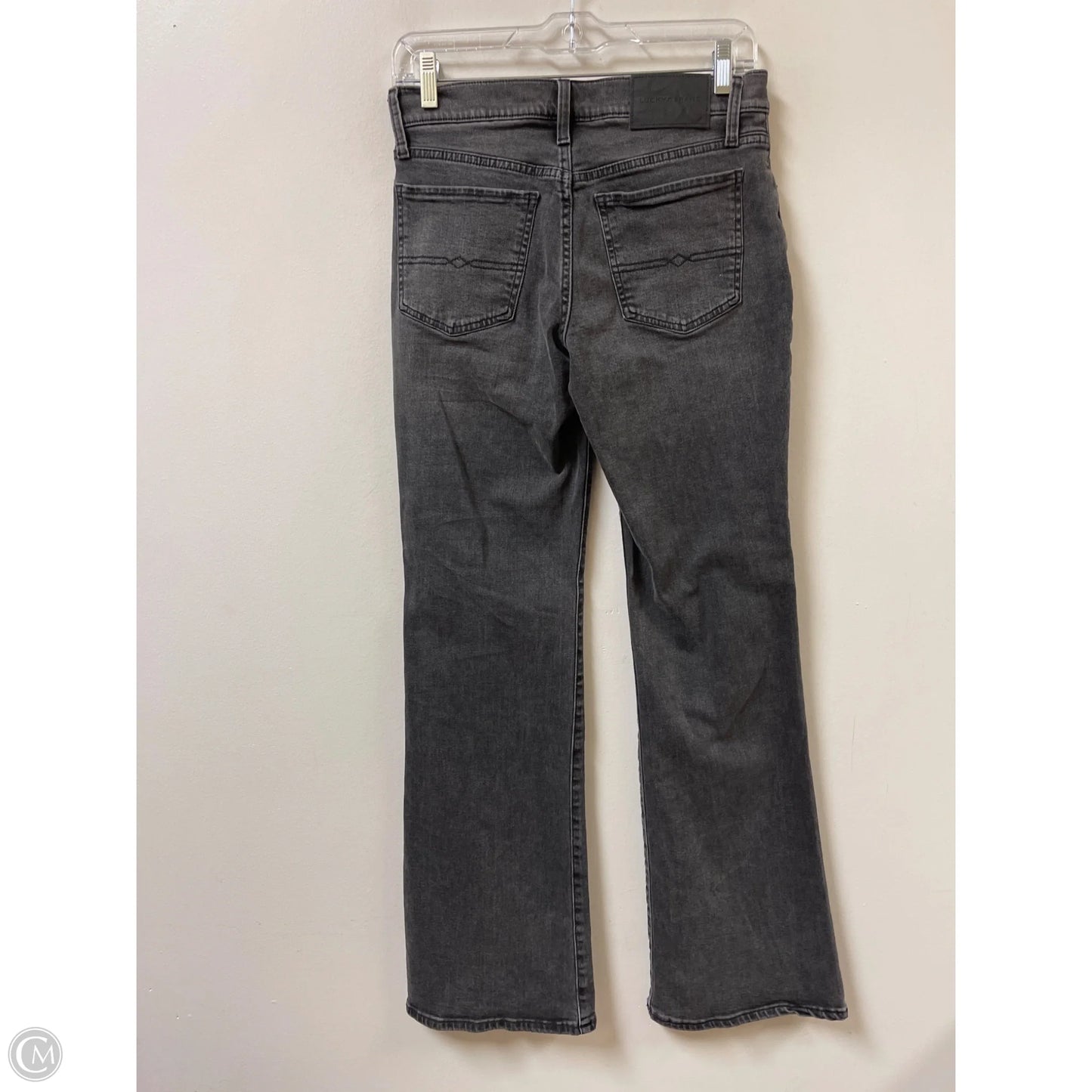 Jeans Flared By Lucky Brand In Grey Denim, Size: 4