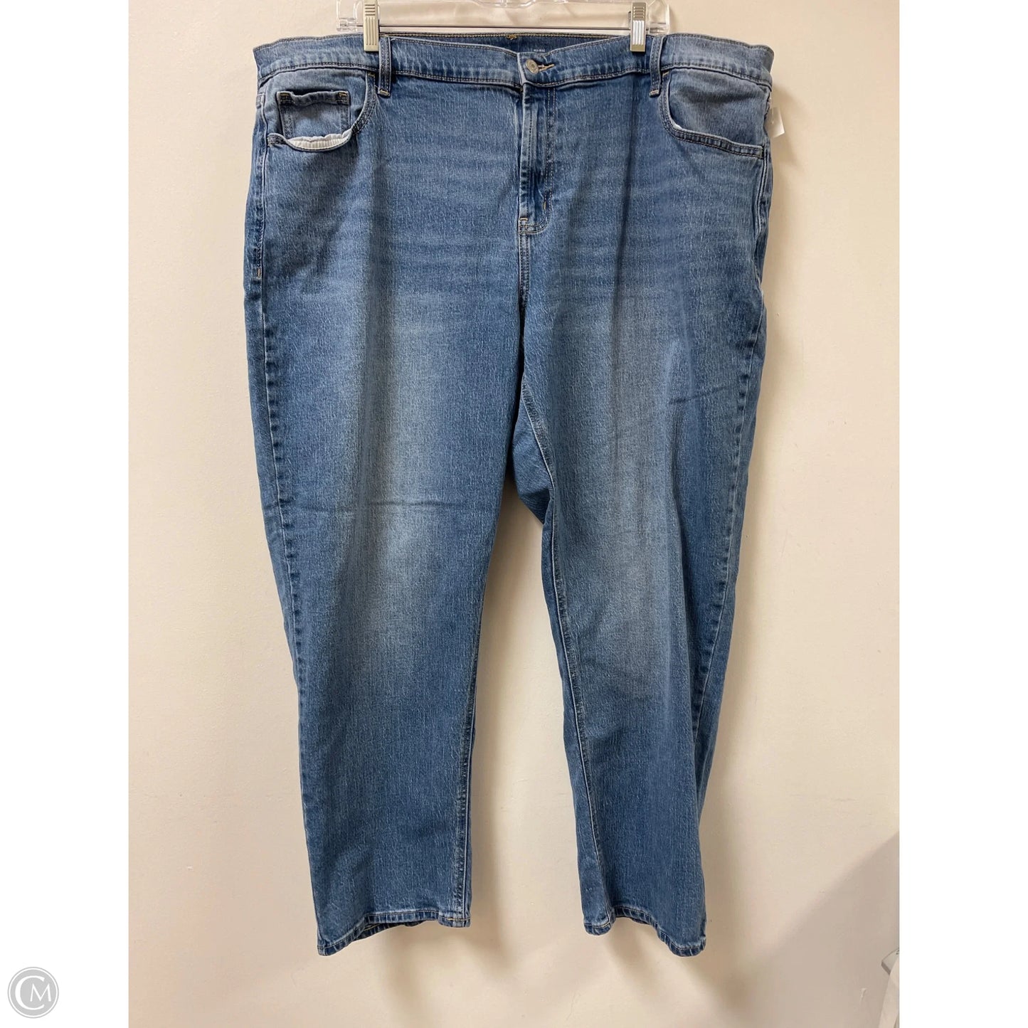 Jeans Boyfriend By Old Navy In Blue Denim, Size: 22