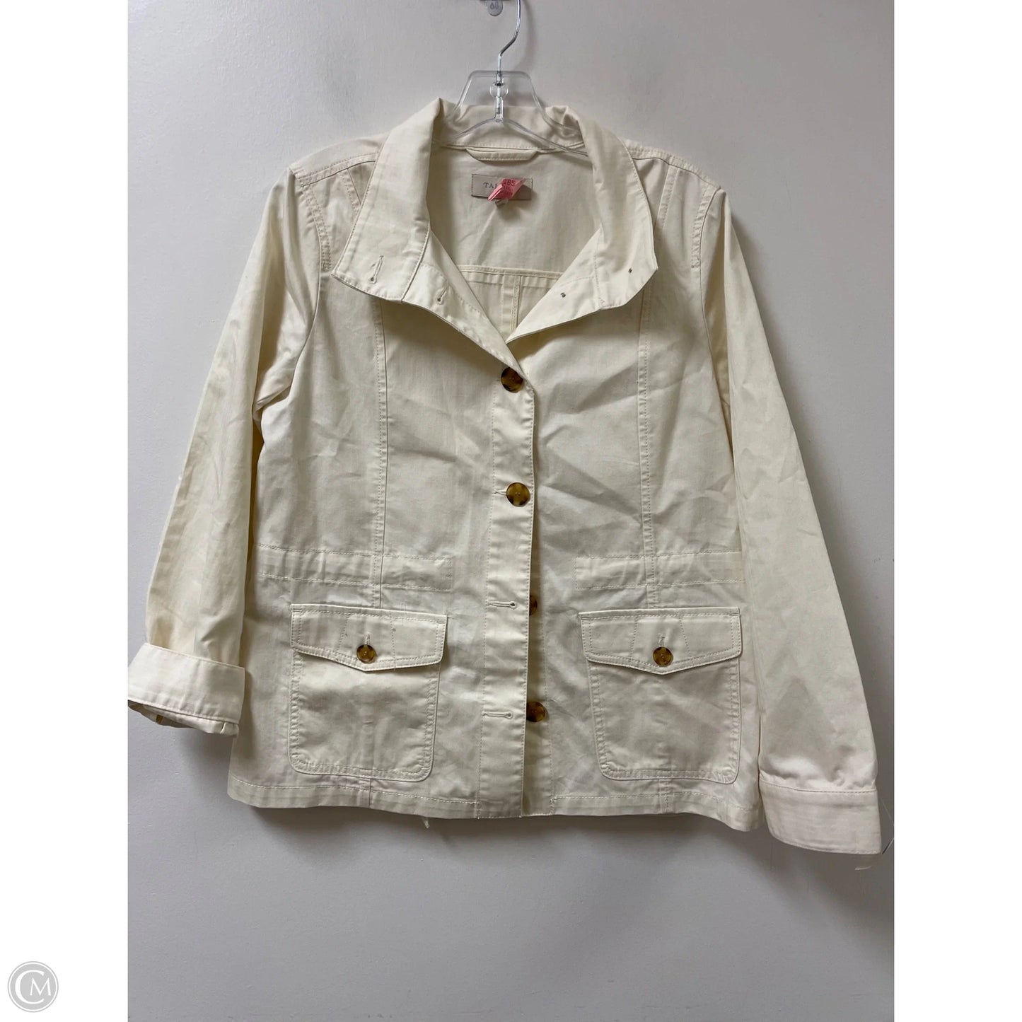 Jacket Other By Talbots In Cream, Size: M