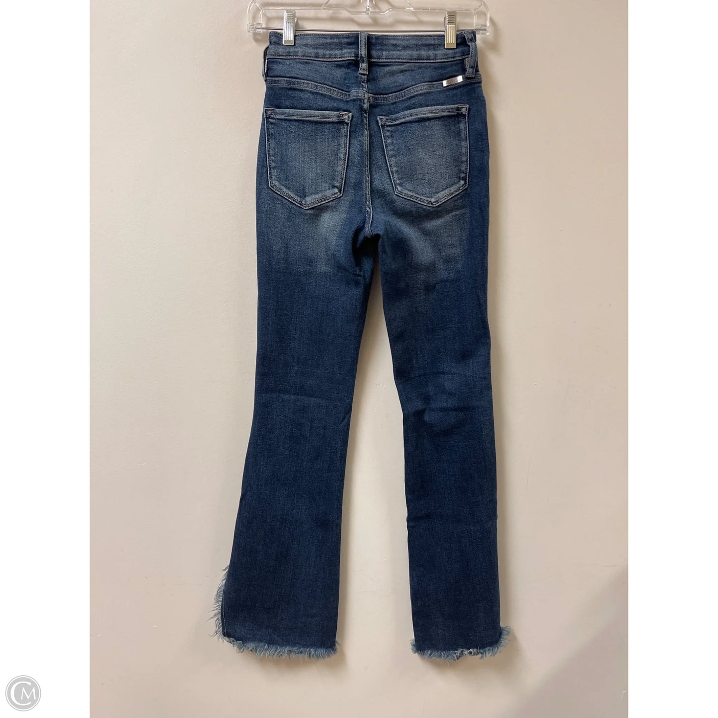 Jeans Boot Cut By Kancan In Blue Denim, Size: 0