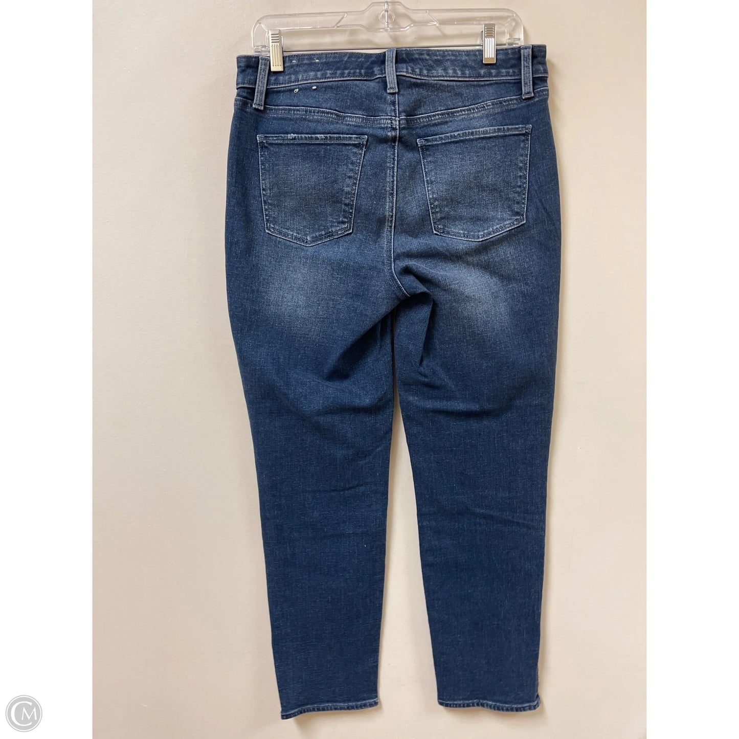 Jeans Straight By Talbots In Blue Denim, Size: 8