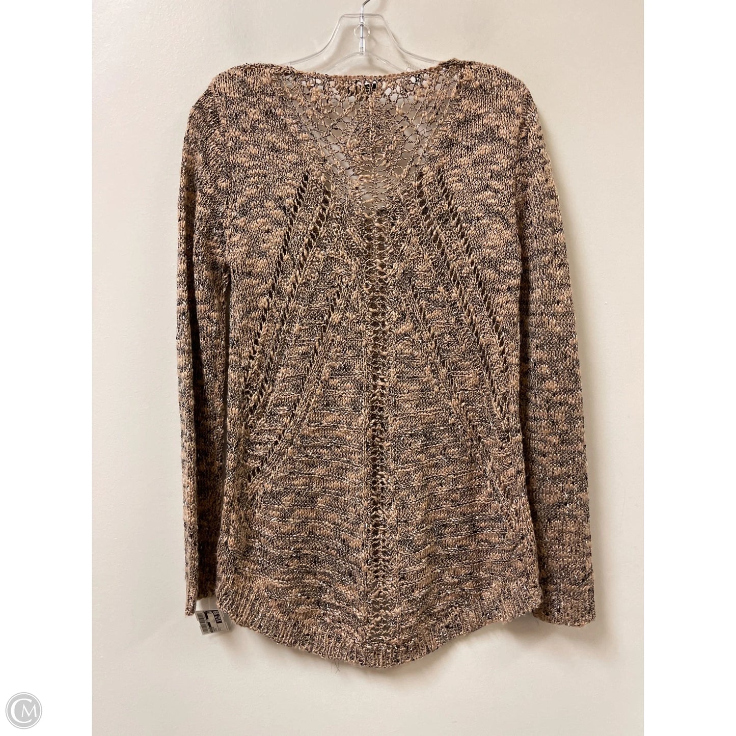 Sweater By Cecico In Brown, Size: L