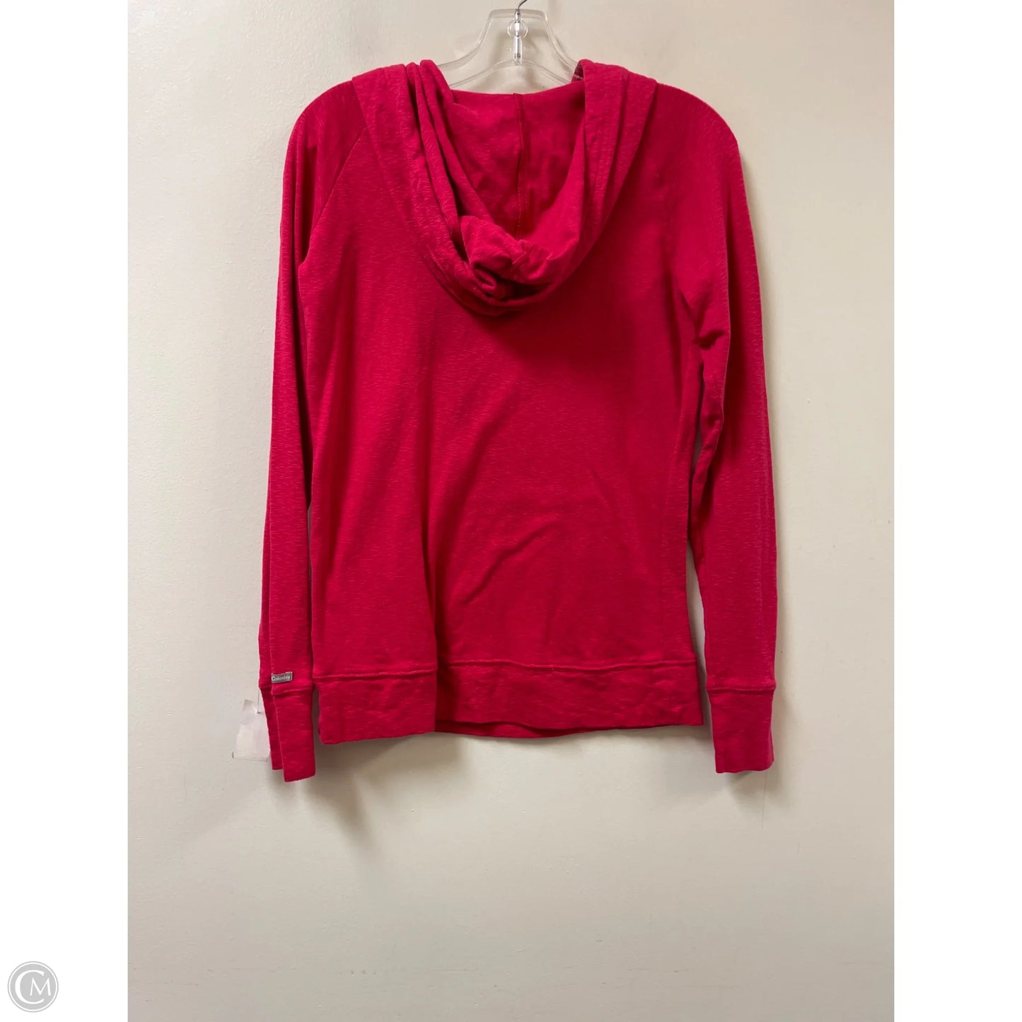Athletic Sweatshirt Hoodie By Columbia In Pink, Size: L