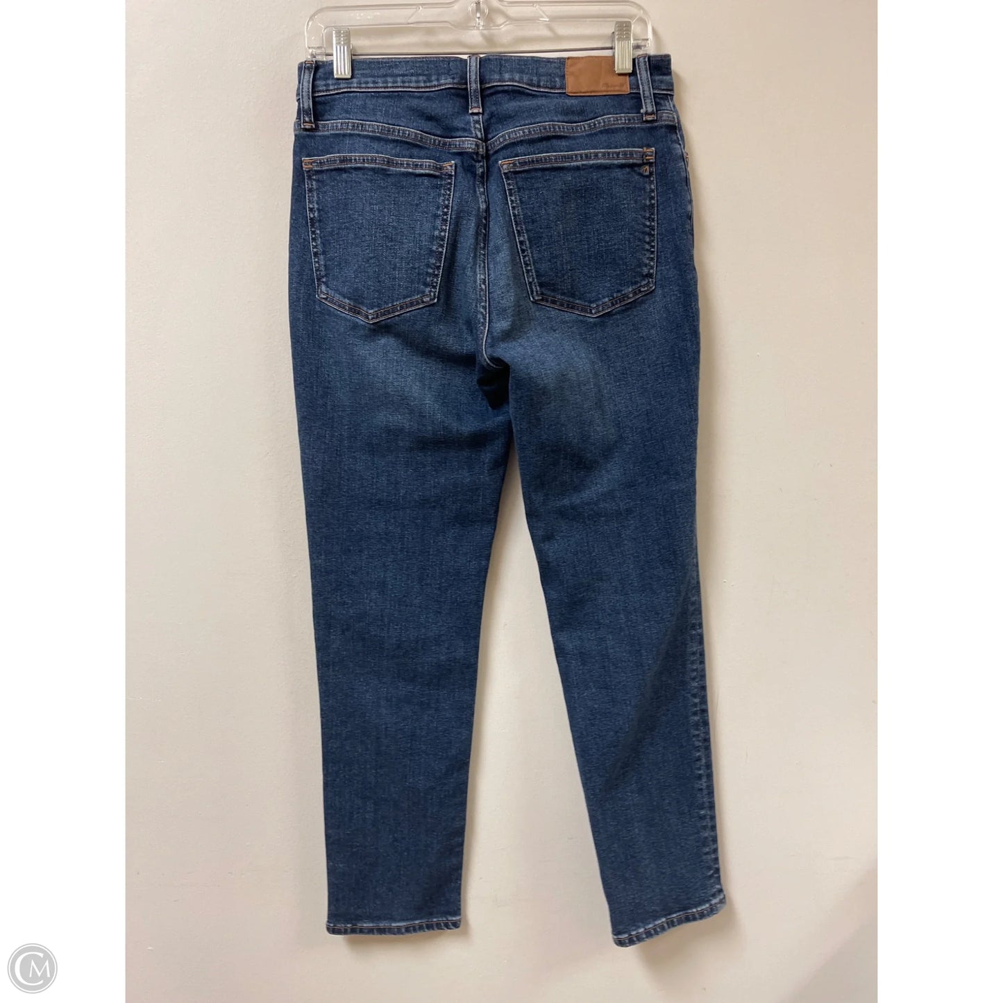 Jeans Straight By Madewell In Blue Denim, Size: 6