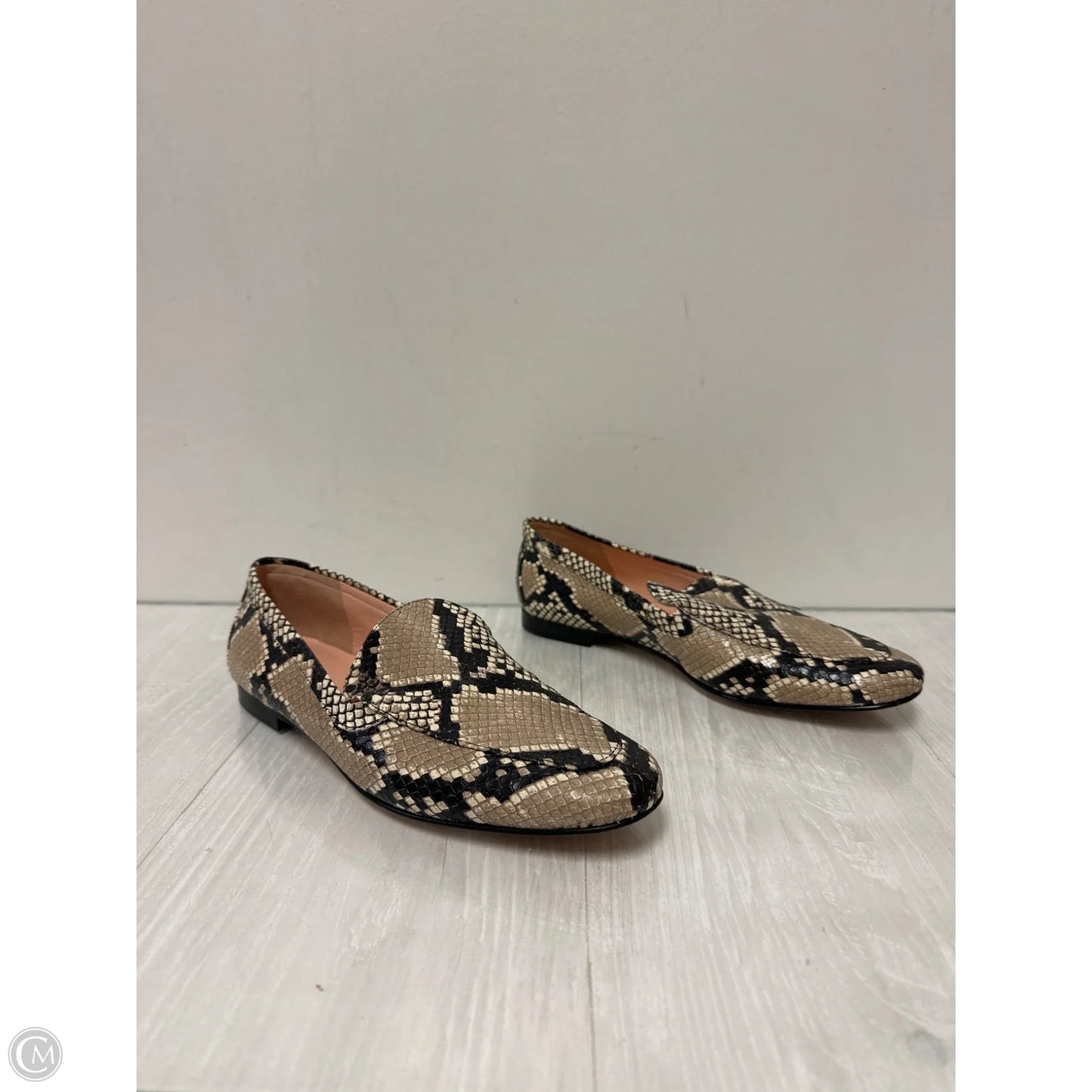Shoes Flats By J. Crew In Snakeskin Print, Size: 8.5
