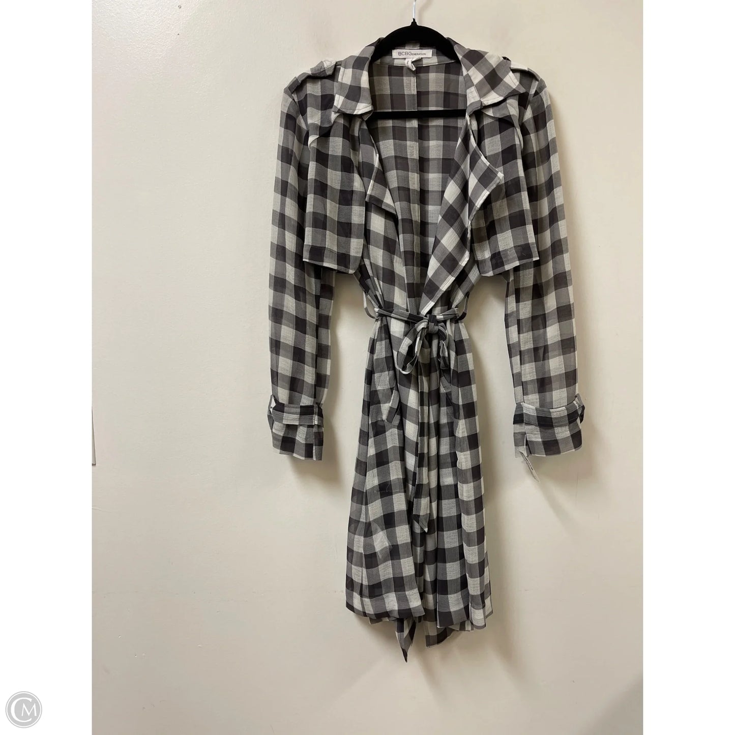 Cardigan By Bcbgeneration In Grey & White, Size: M