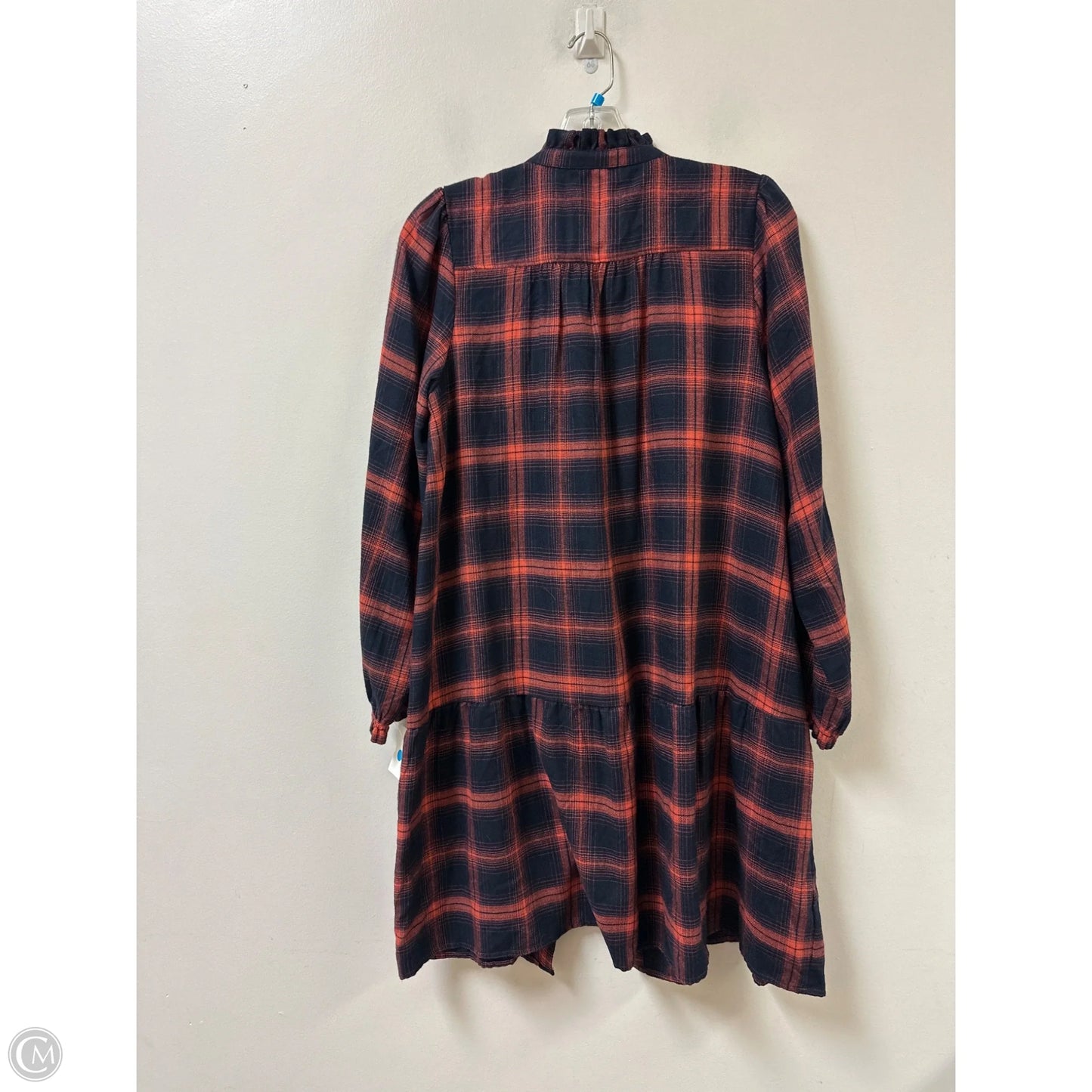 Dress Casual Short By Loft In Plaid Pattern, Size: S