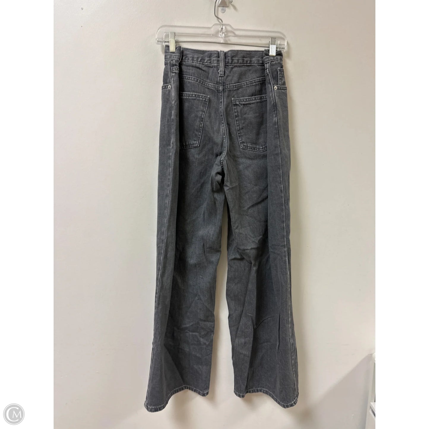 Jeans Wide Leg By Universal Thread In Grey Denim, Size: 10