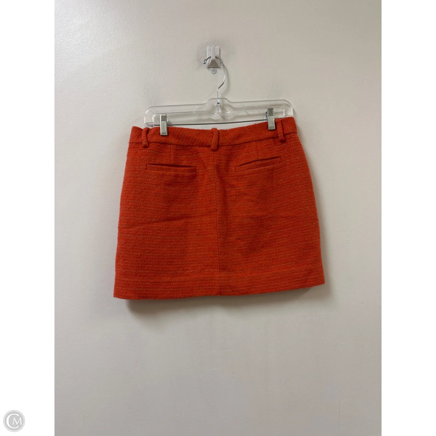 Skirt Mini & Short By J. Crew In Orange, Size: 6