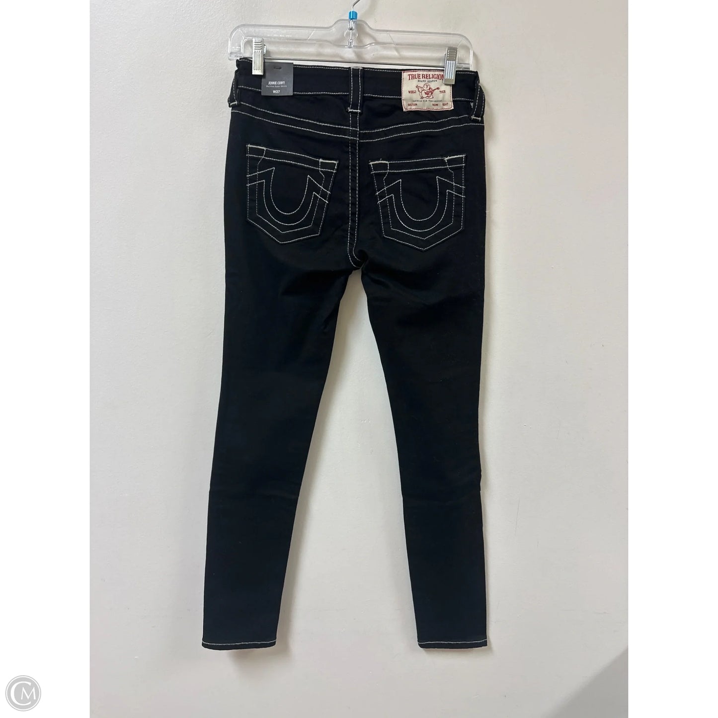 Jeans Skinny By True Religion In Black, Size: 4