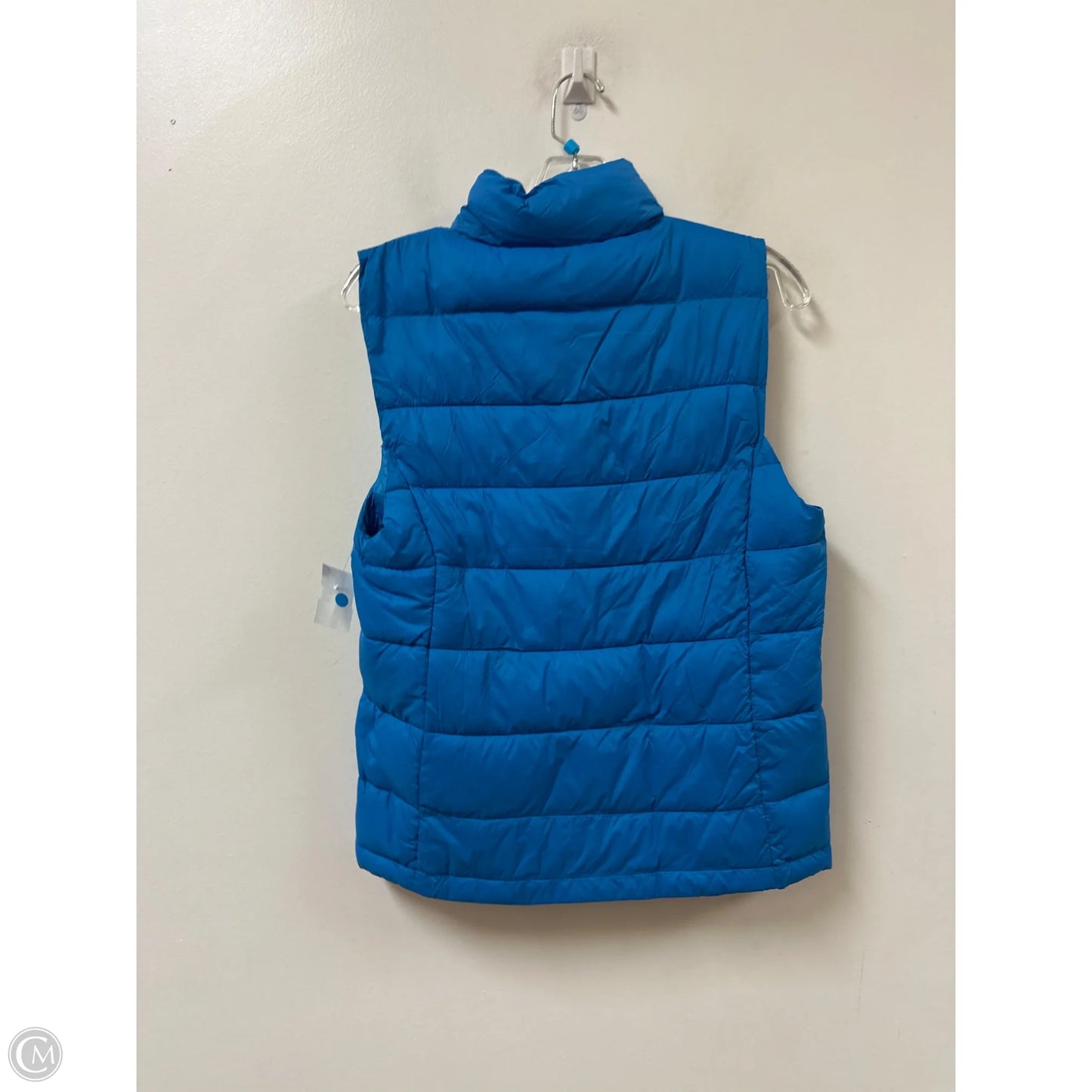 Vest Puffer & Quilted By Love Tree In Blue, Size: M
