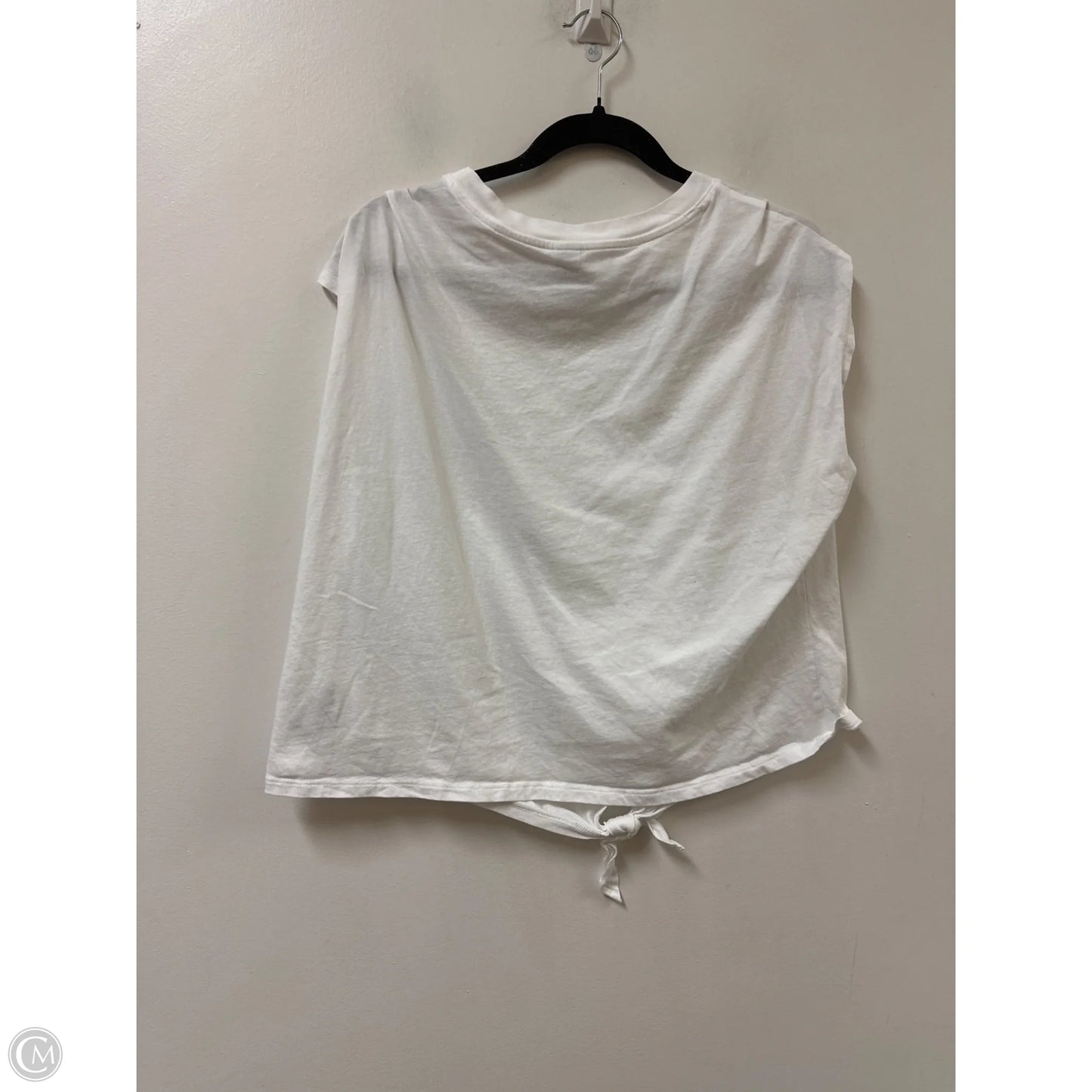 Top Short Sleeve By Old Navy In White, Size: Xl