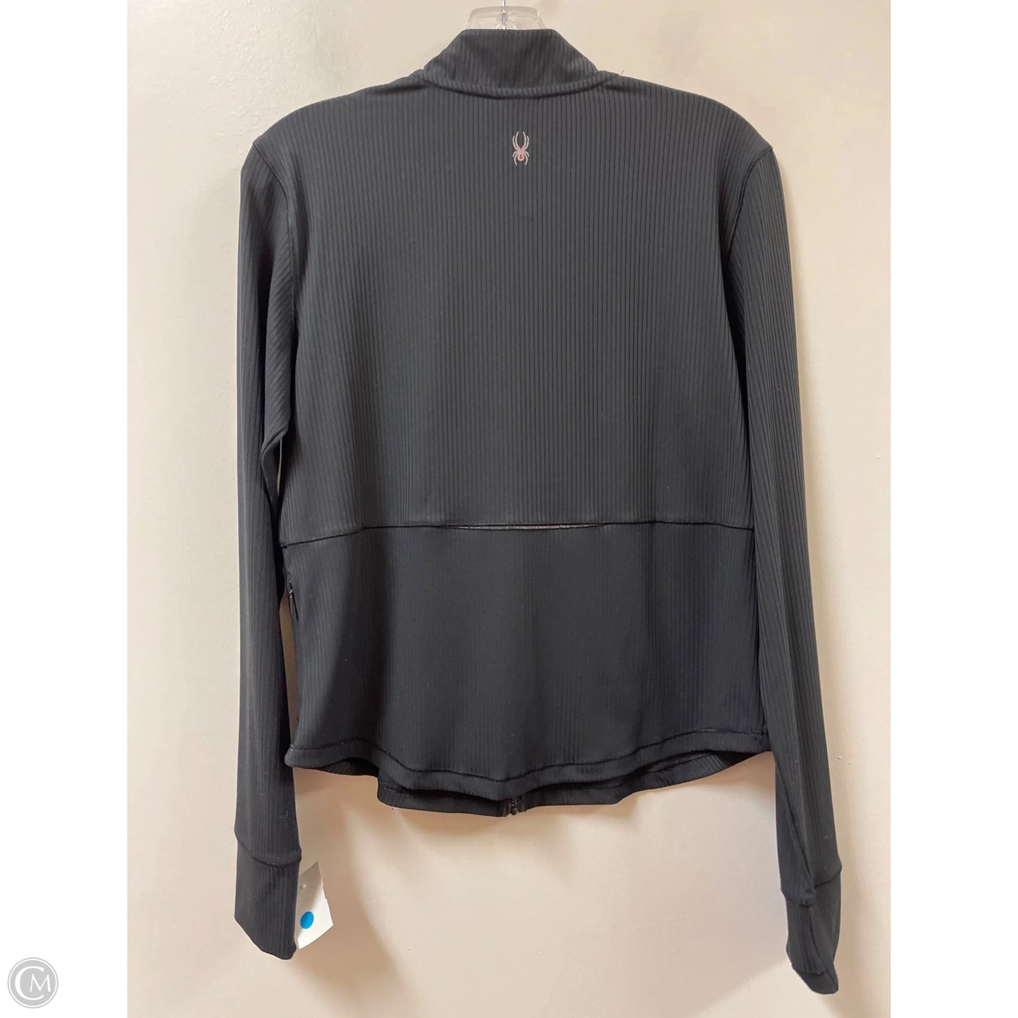Athletic Jacket By Spyder In Black, Size: M
