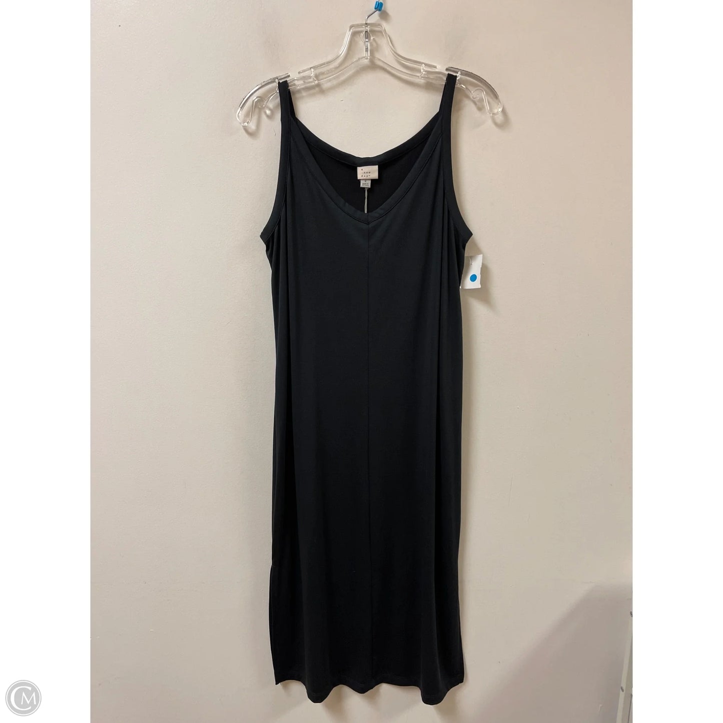 Dress Casual Midi By A New Day In Black, Size: S