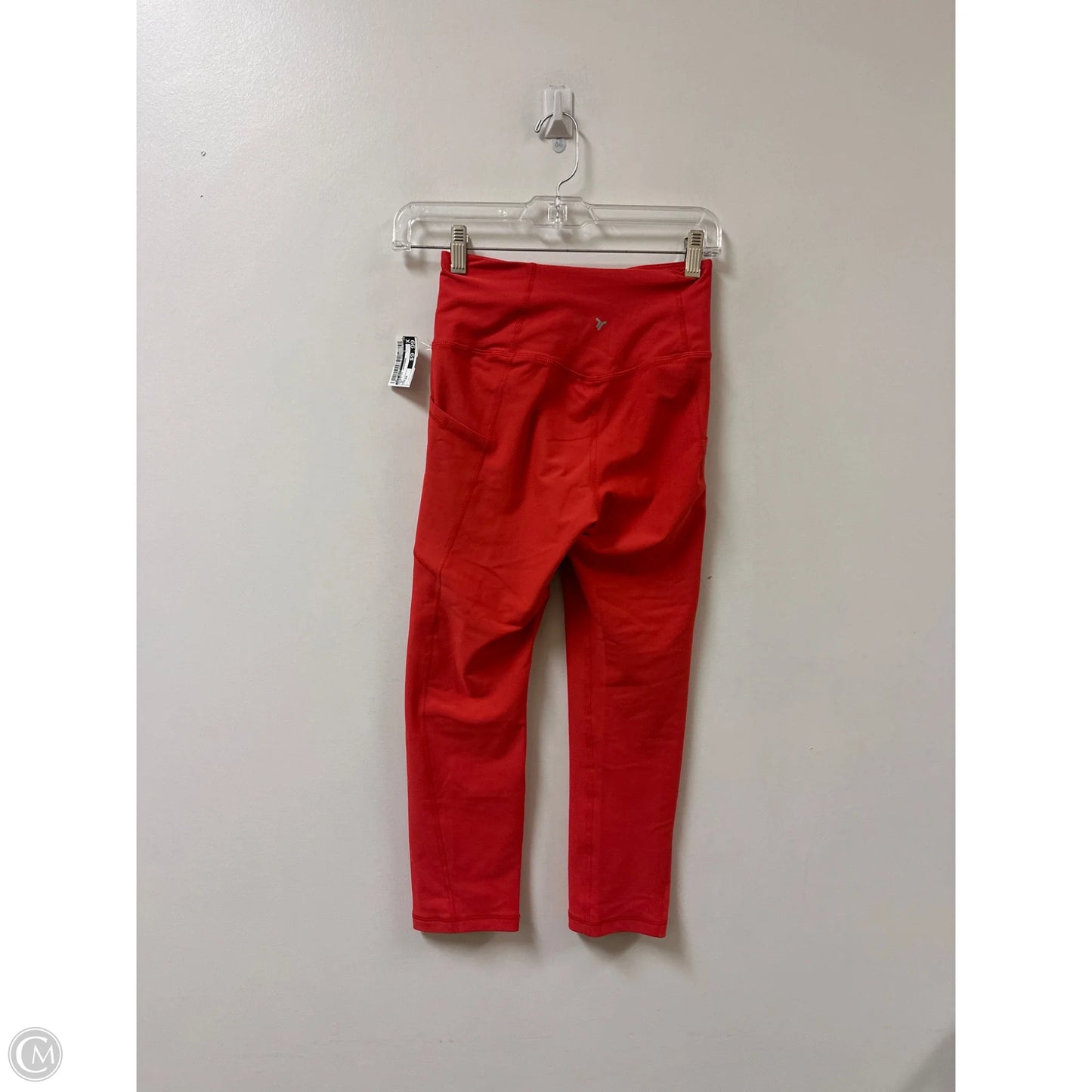Athletic Leggings By Old Navy In Red, Size: Xs