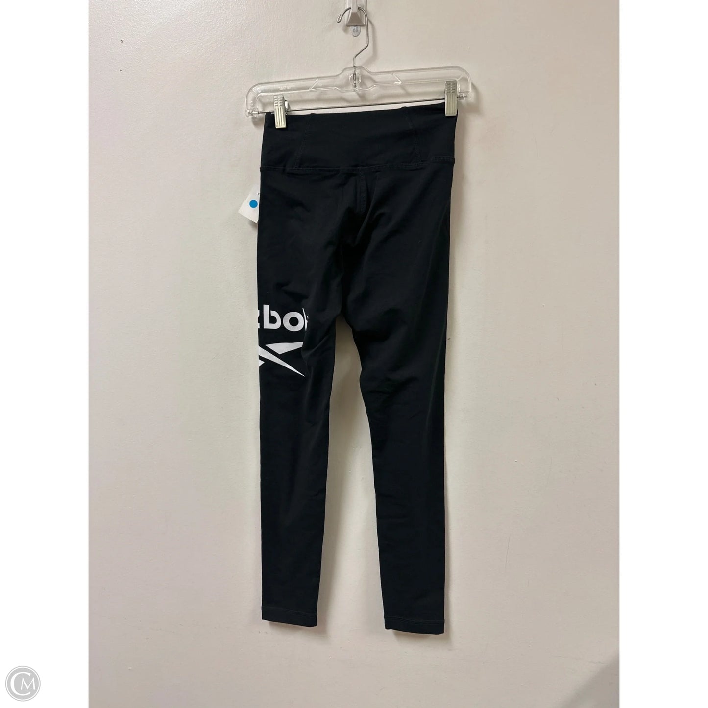 Athletic Leggings By Reebok In Black, Size: Xs