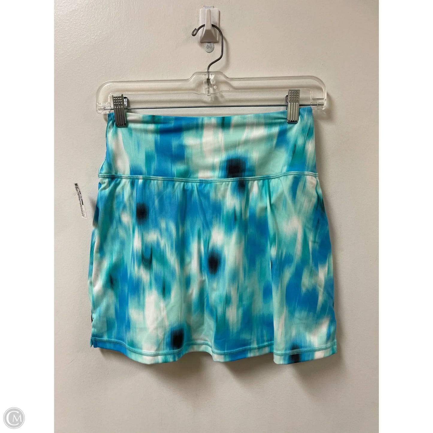 Athletic Skort By Xersion In Blue & White, Size: Xs