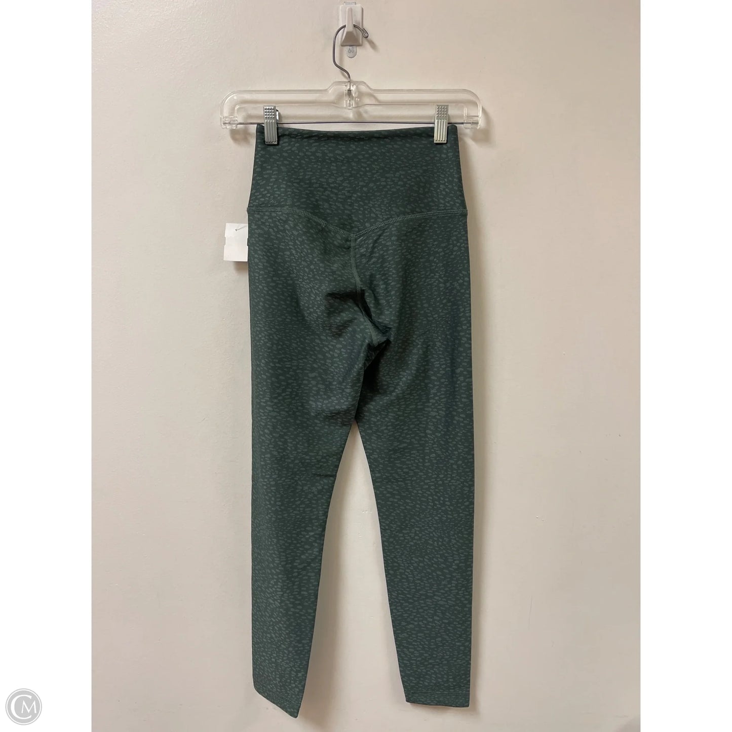 Athletic Leggings By Clothes Mentor In Green, Size: S