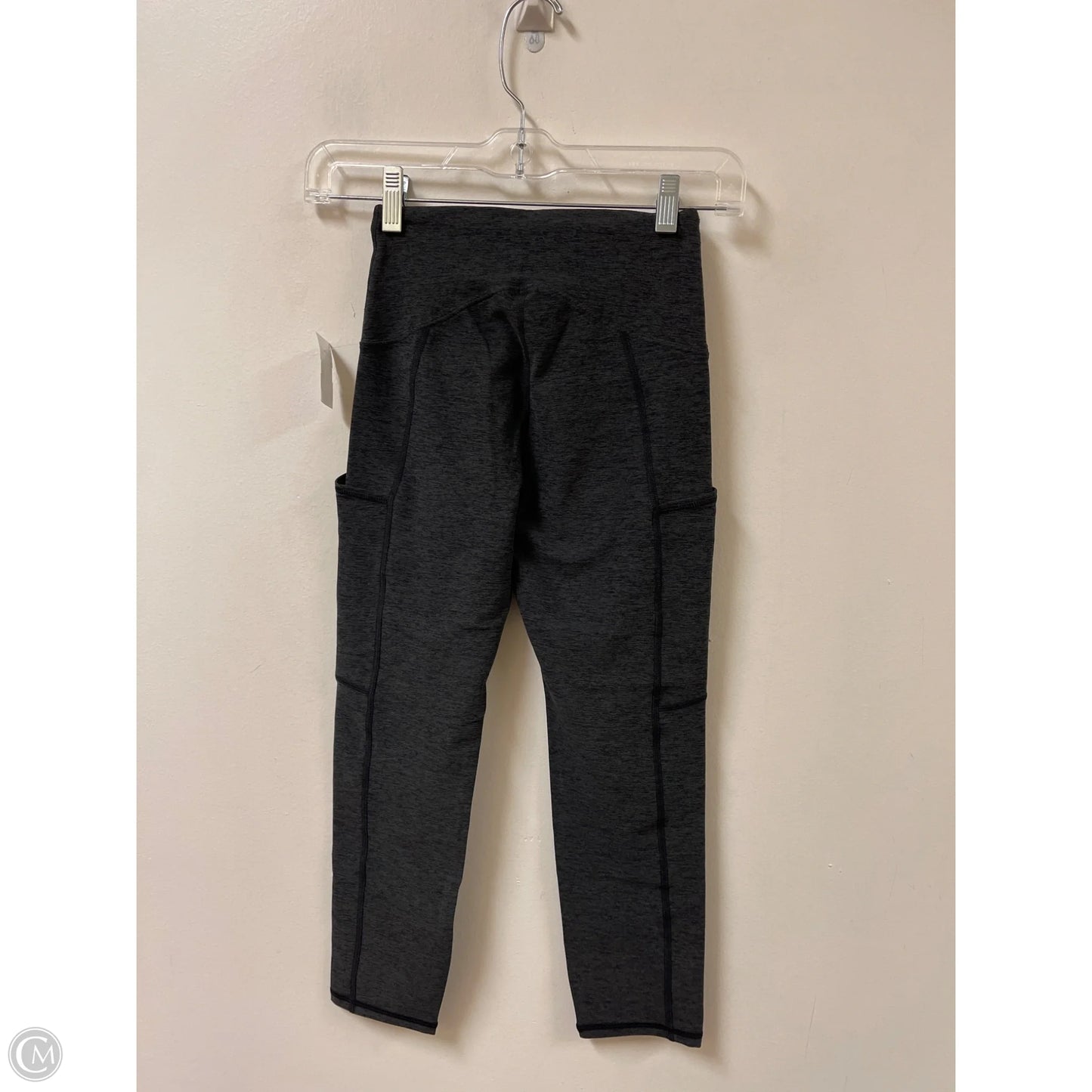 Athletic Leggings By Kirkland In Grey, Size: Xs