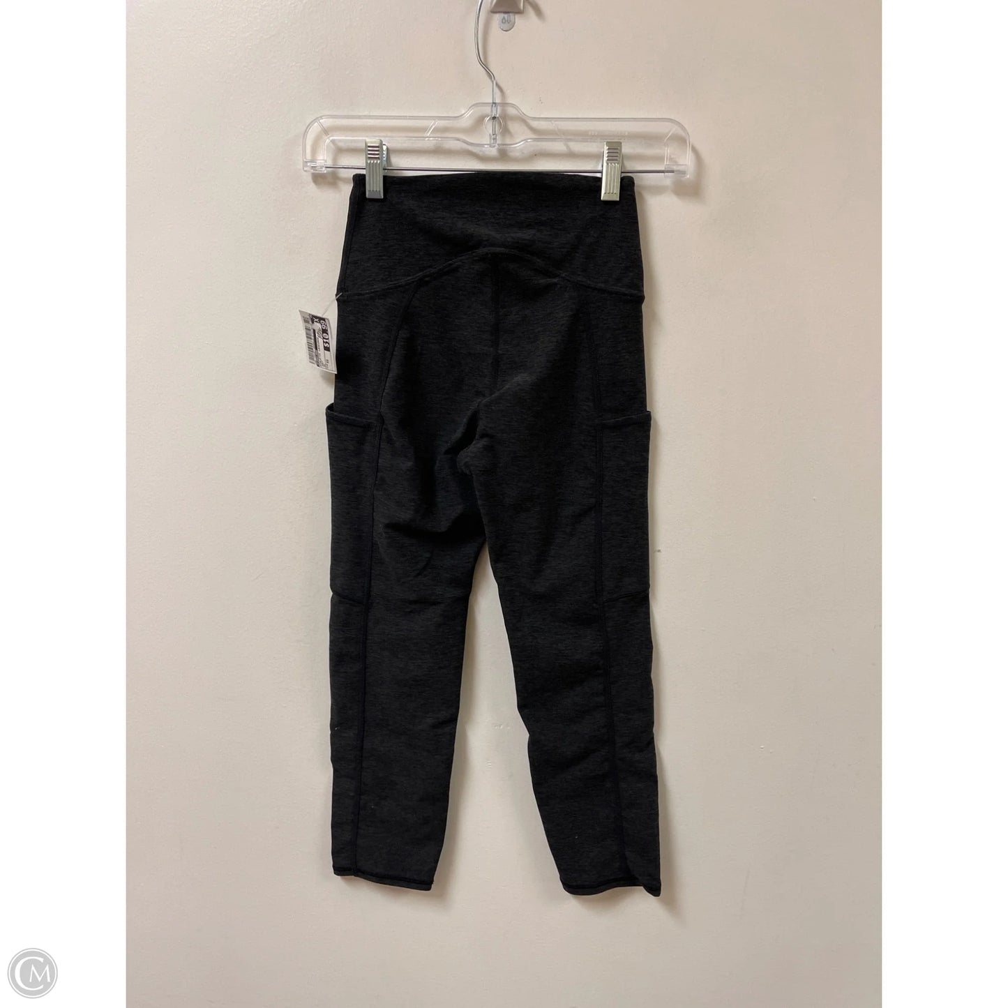 Athletic Leggings By Kirkland In Grey, Size: Xs