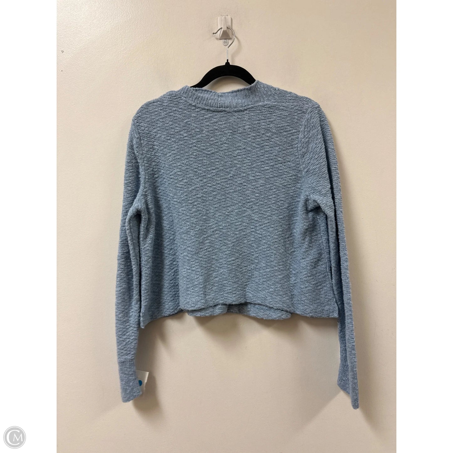 Sweater Cardigan By J. Jill In Blue, Size: L