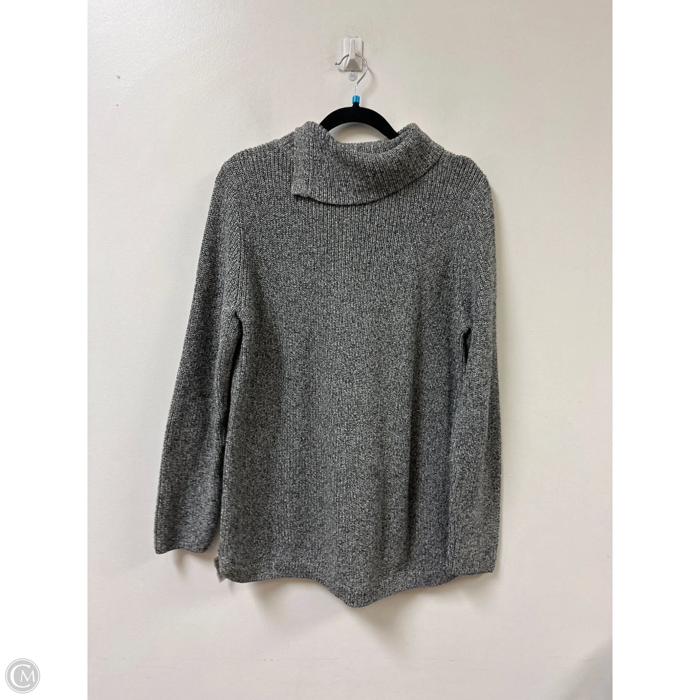 Sweater By Talbots In Grey, Size: L