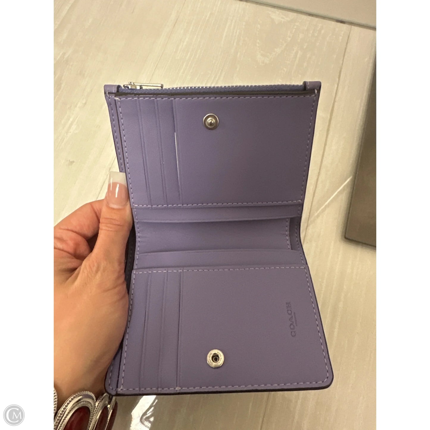 Wallet Designer By Coach, Size: Medium