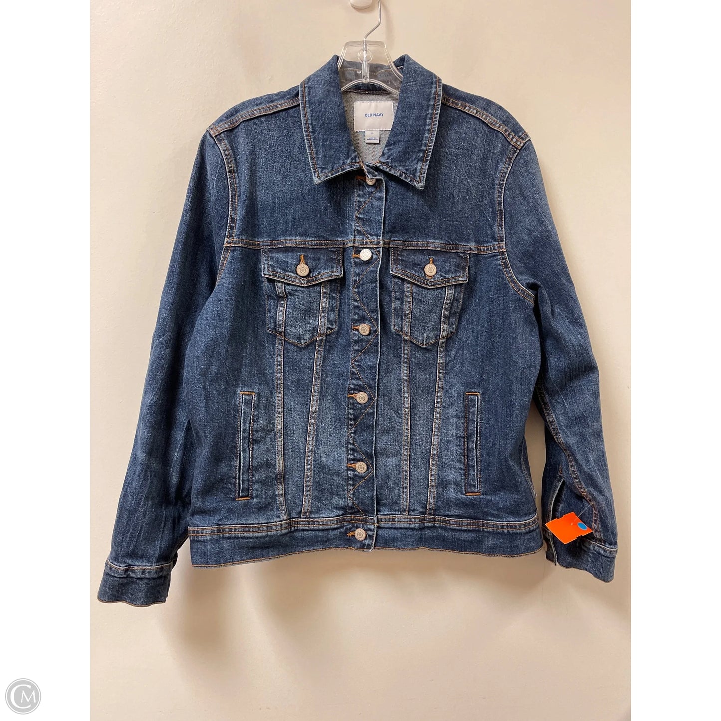 Jacket Denim By Old Navy In Blue Denim, Size: Xl