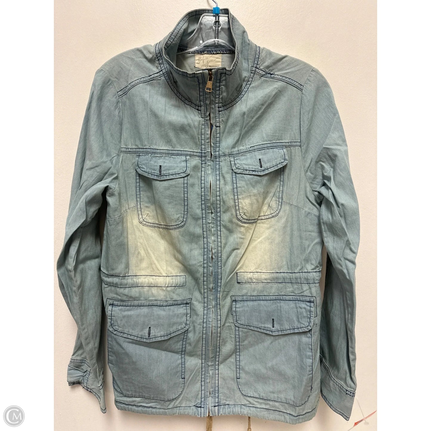 Jacket Other By Clothes Mentor In Blue, Size: M