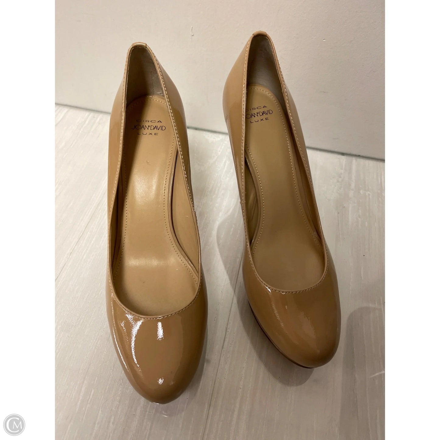 Shoes Heels Stiletto By Circa Joan And David In Cream, Size: 10