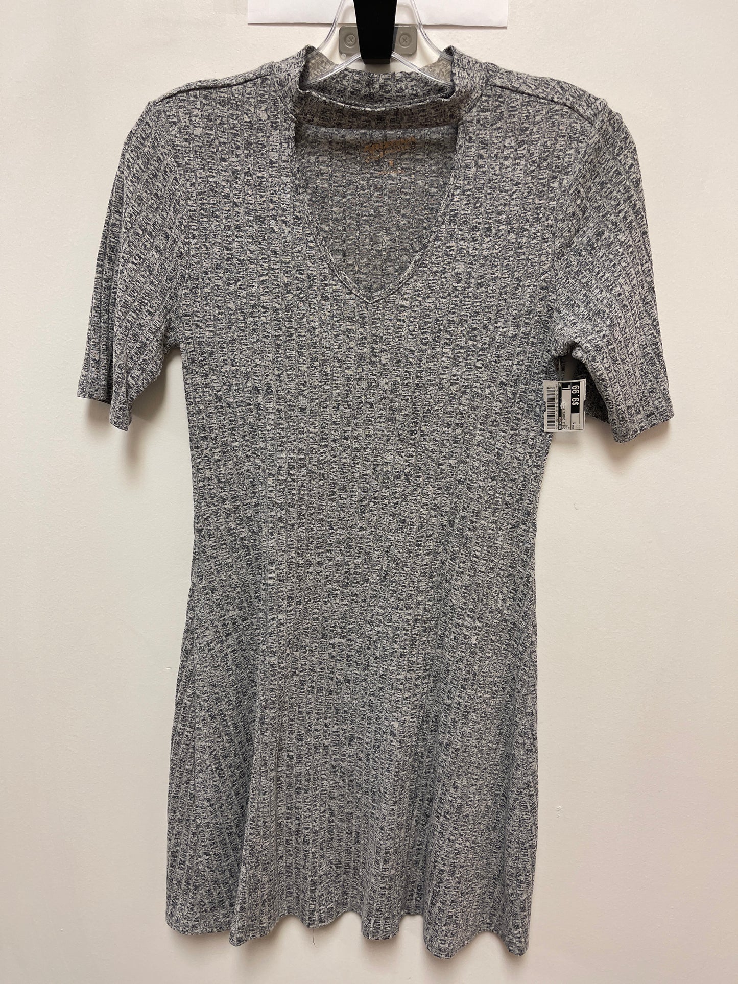 Dress Casual Midi By Arizona In Grey, Size: M
