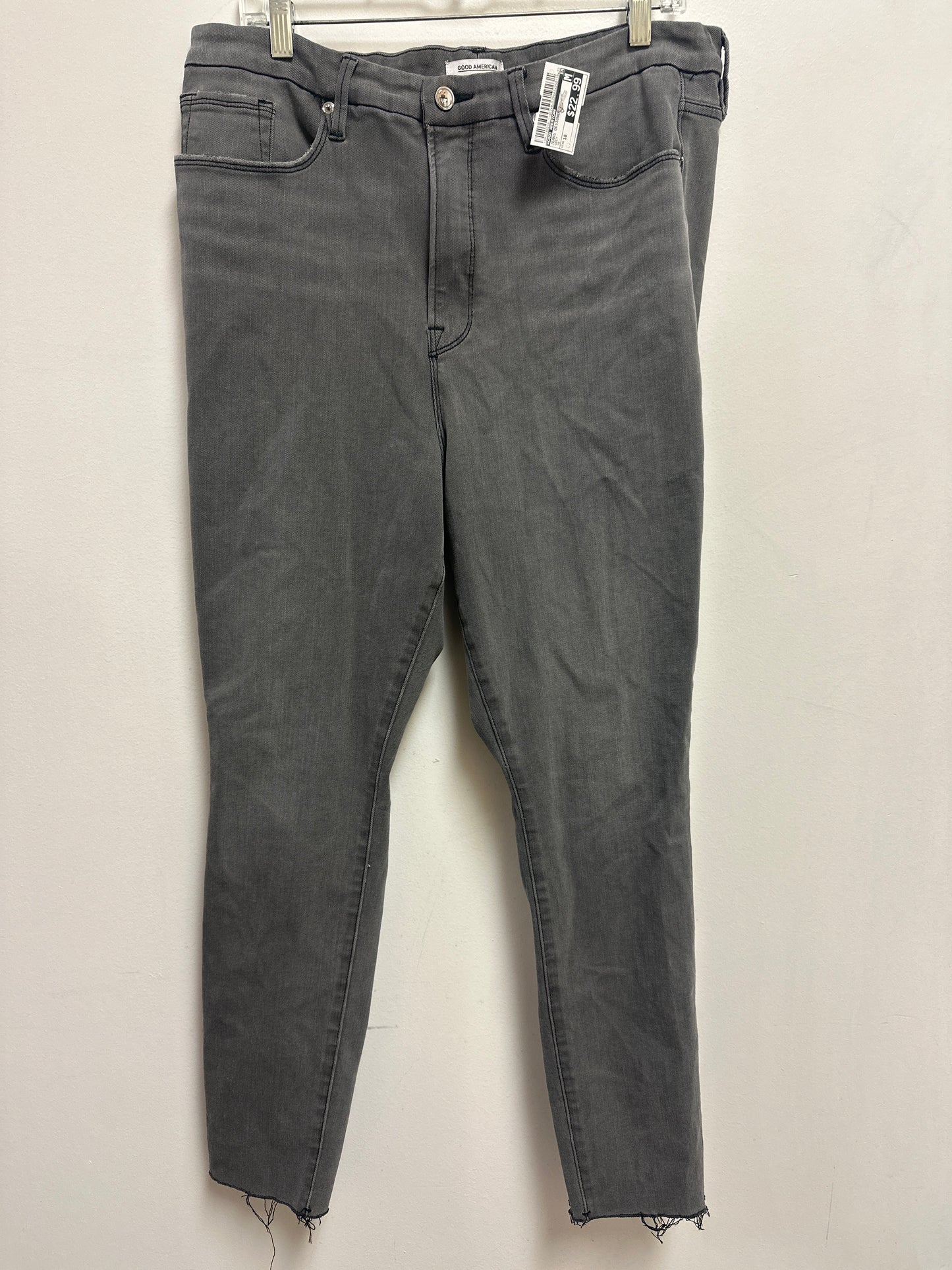Jeans Designer By Good American In Grey, Size: 18
