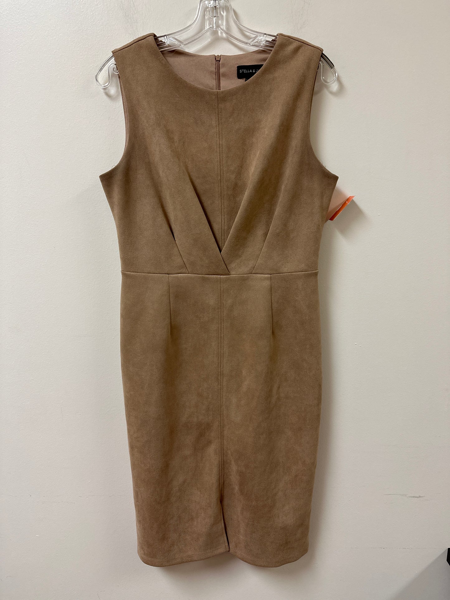 Dress Casual Midi By Clothes Mentor In Cream, Size: L