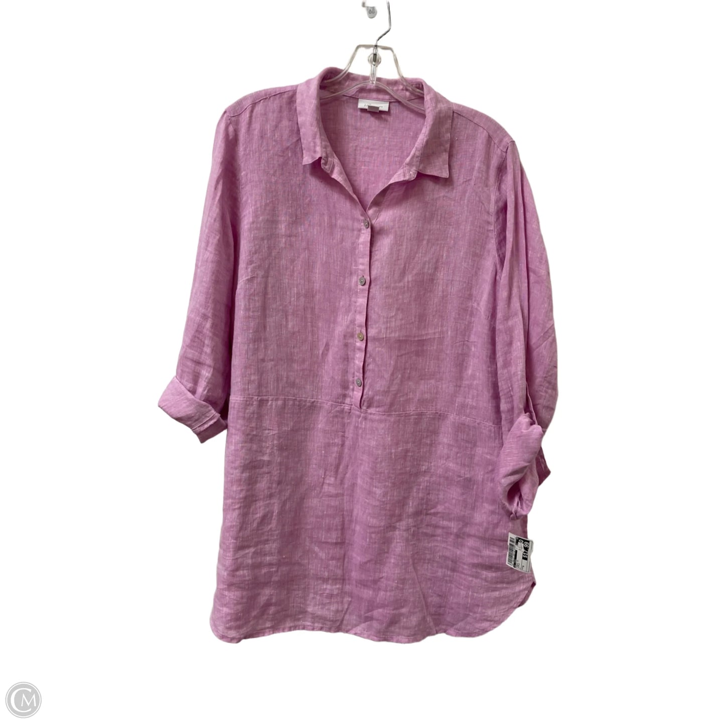 Tunic Long Sleeve By J. Jill In Purple, Size: M