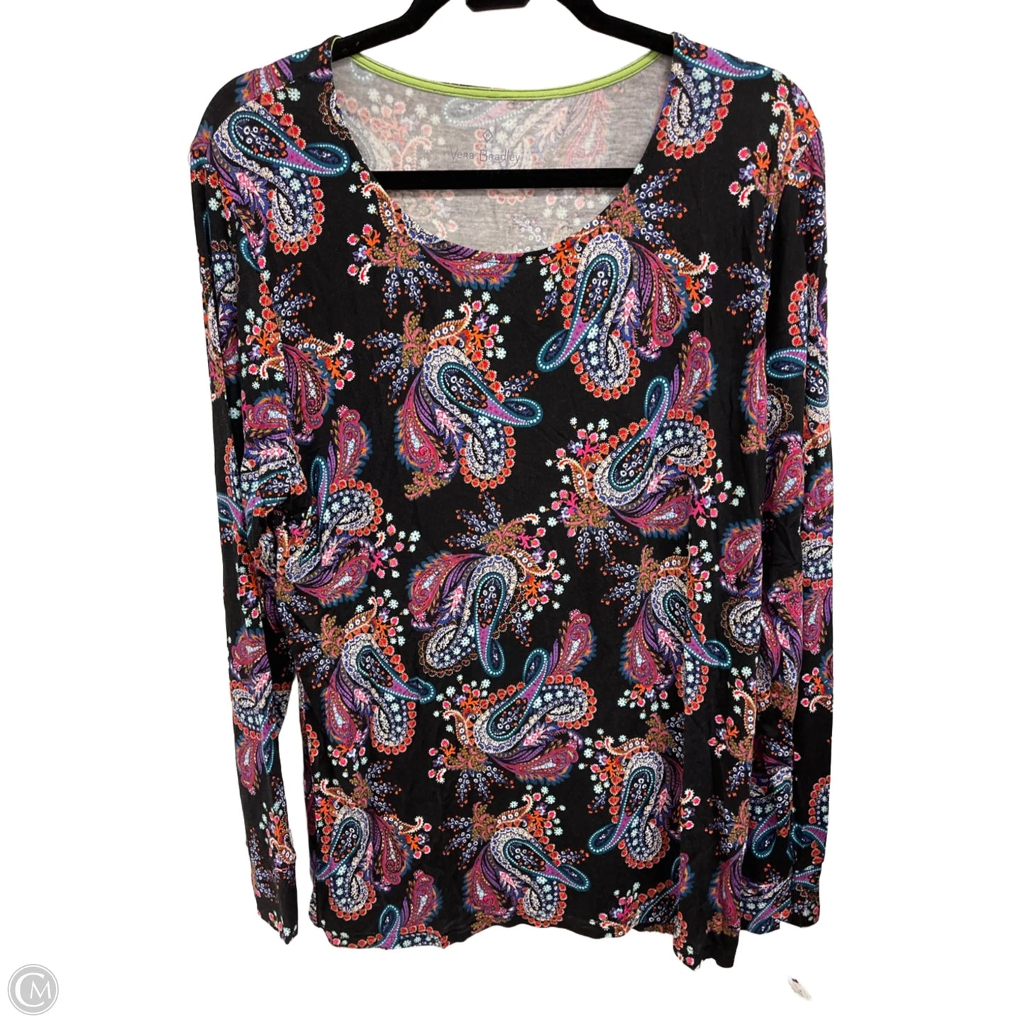 Top Long Sleeve By Vera Bradley In Multi-colored, Size: Xl