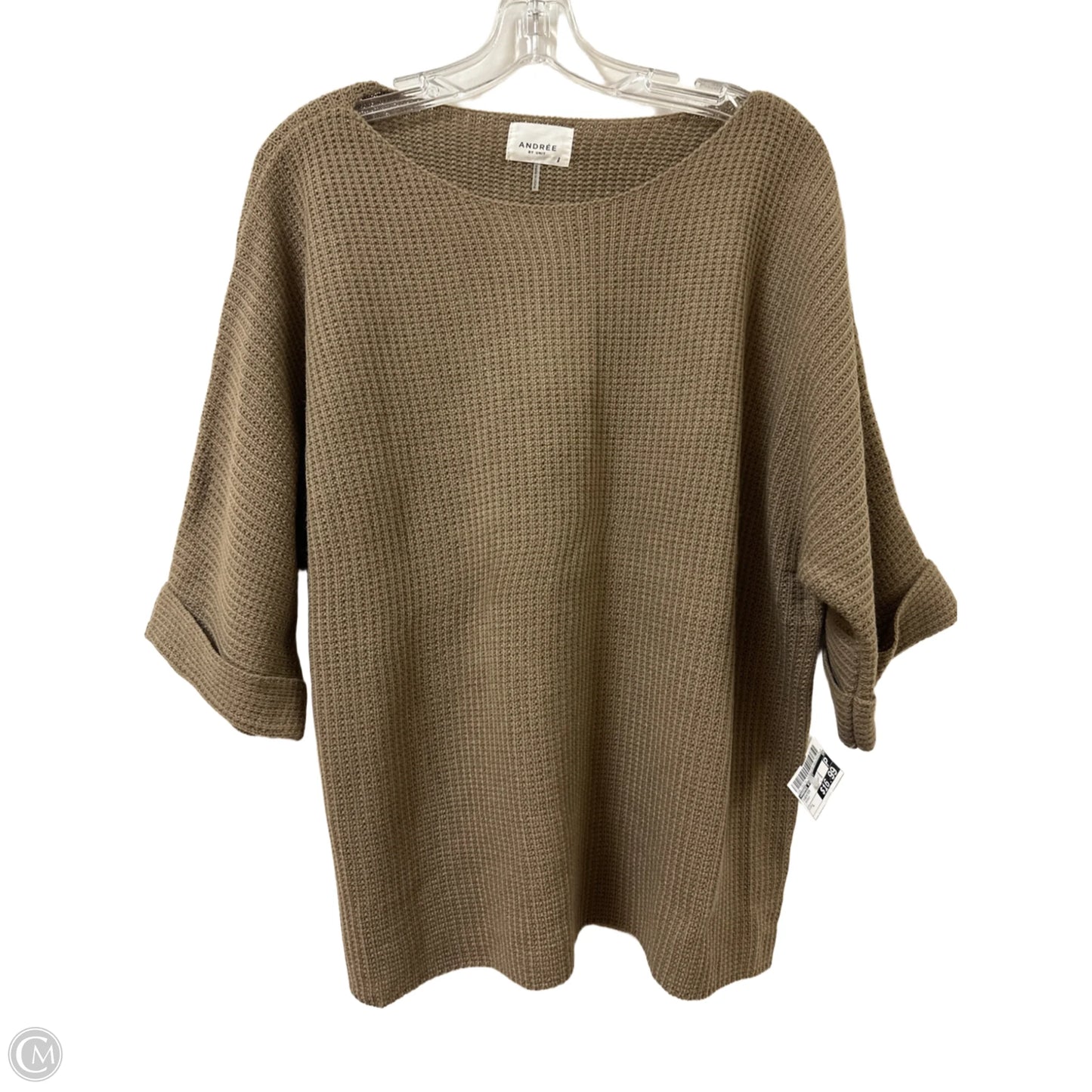 Sweater By Andree By Unit In Brown, Size: L