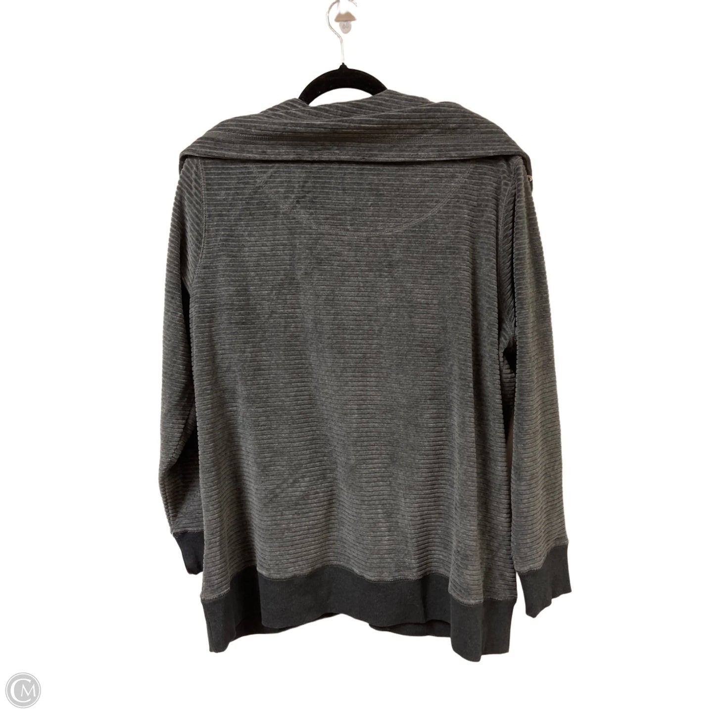 Jacket Other By Susan Graver In Grey, Size: L