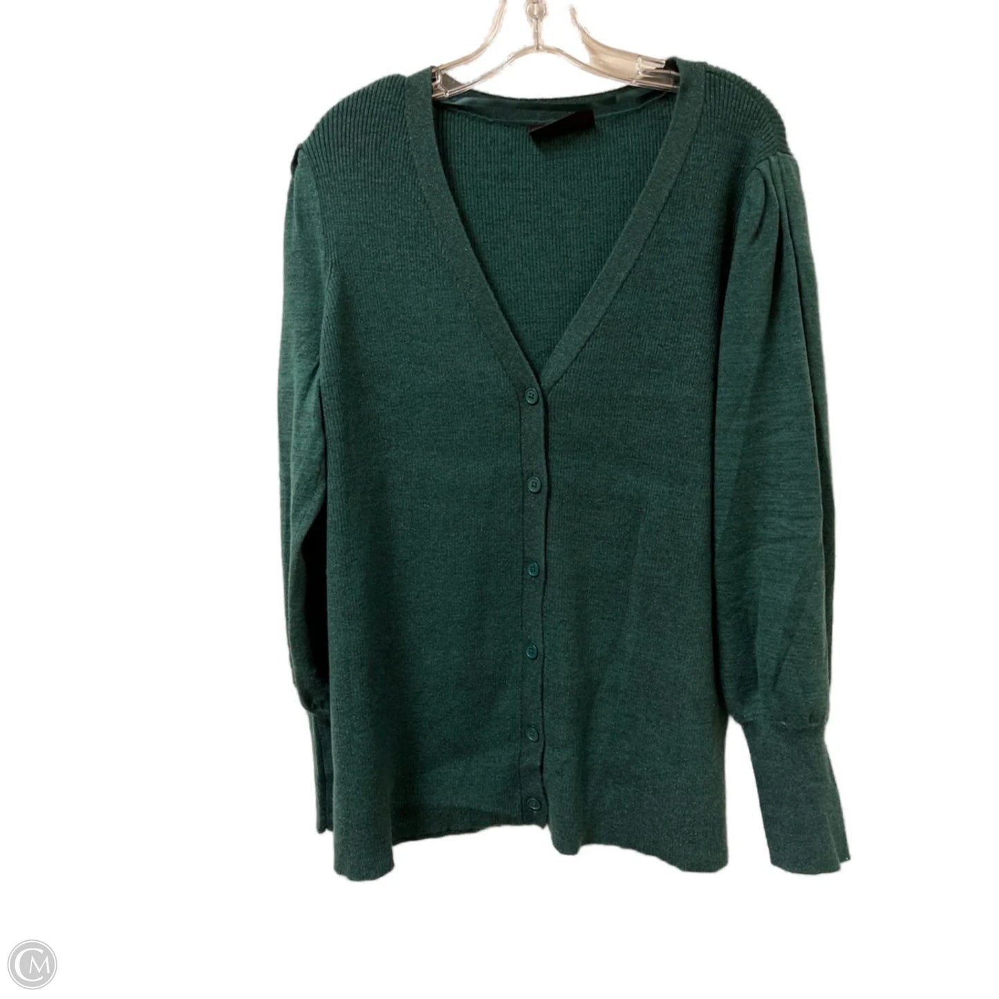 Cardigan By Lane Bryant In Green, Size: 3x