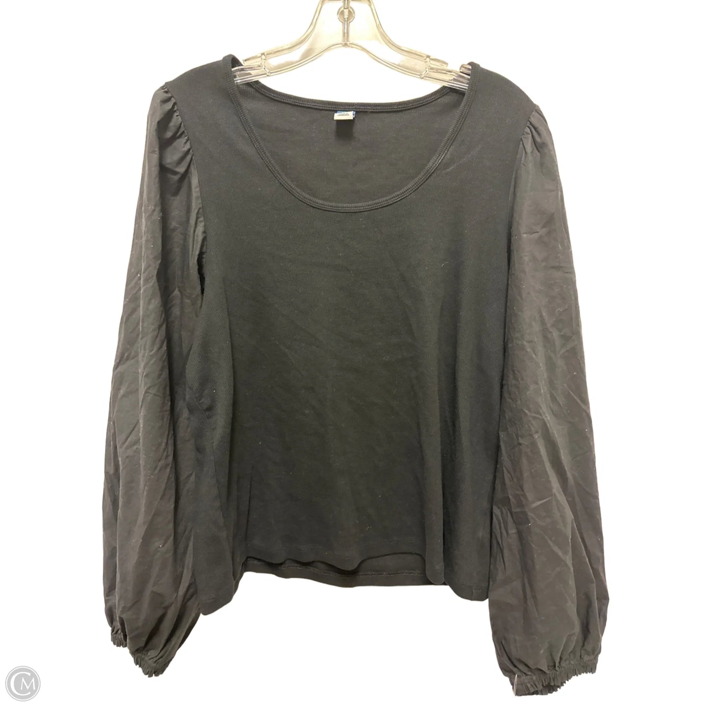 Top Long Sleeve By Old Navy In Black, Size: 1x