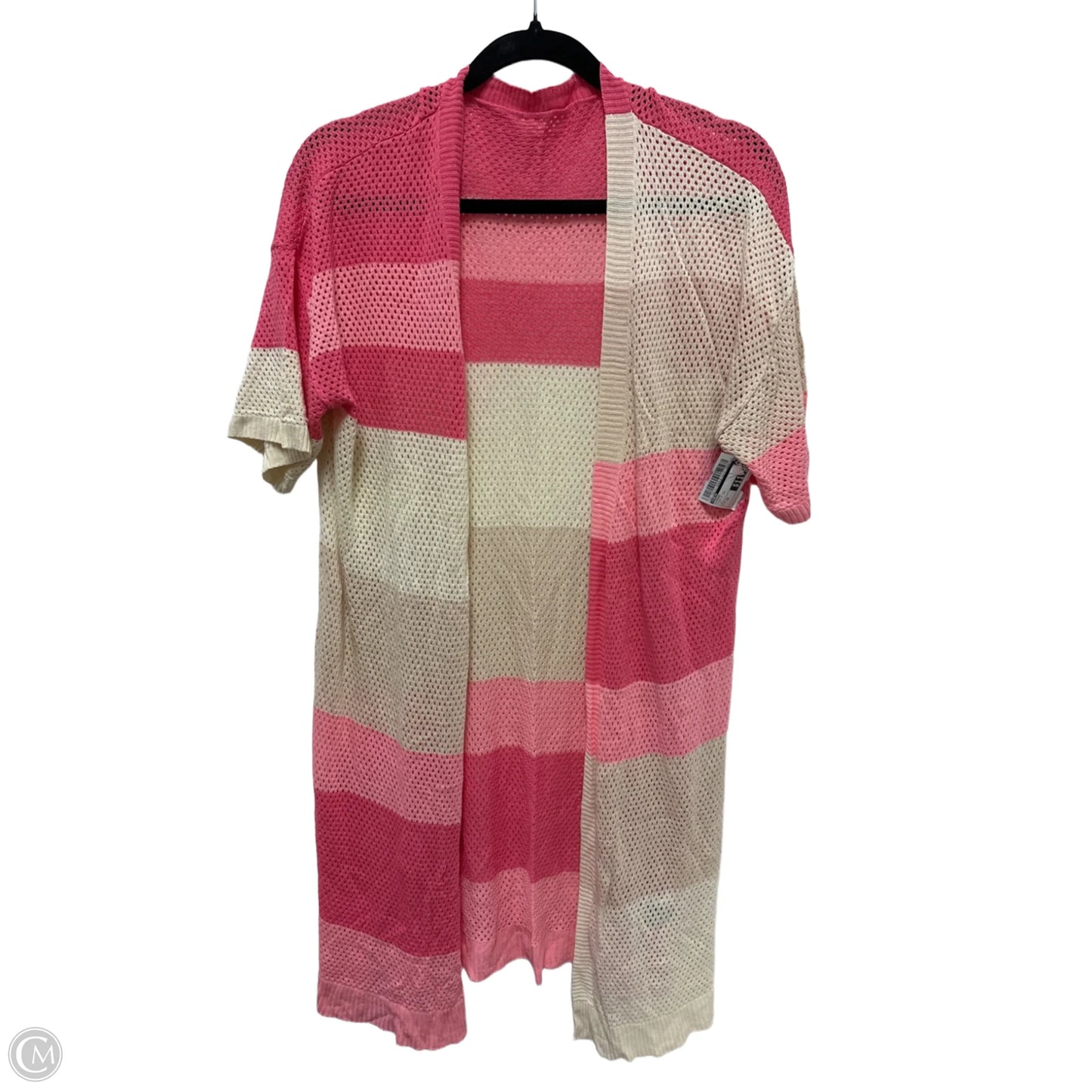 Kimono By Shein In Pink & Tan, Size: 1x