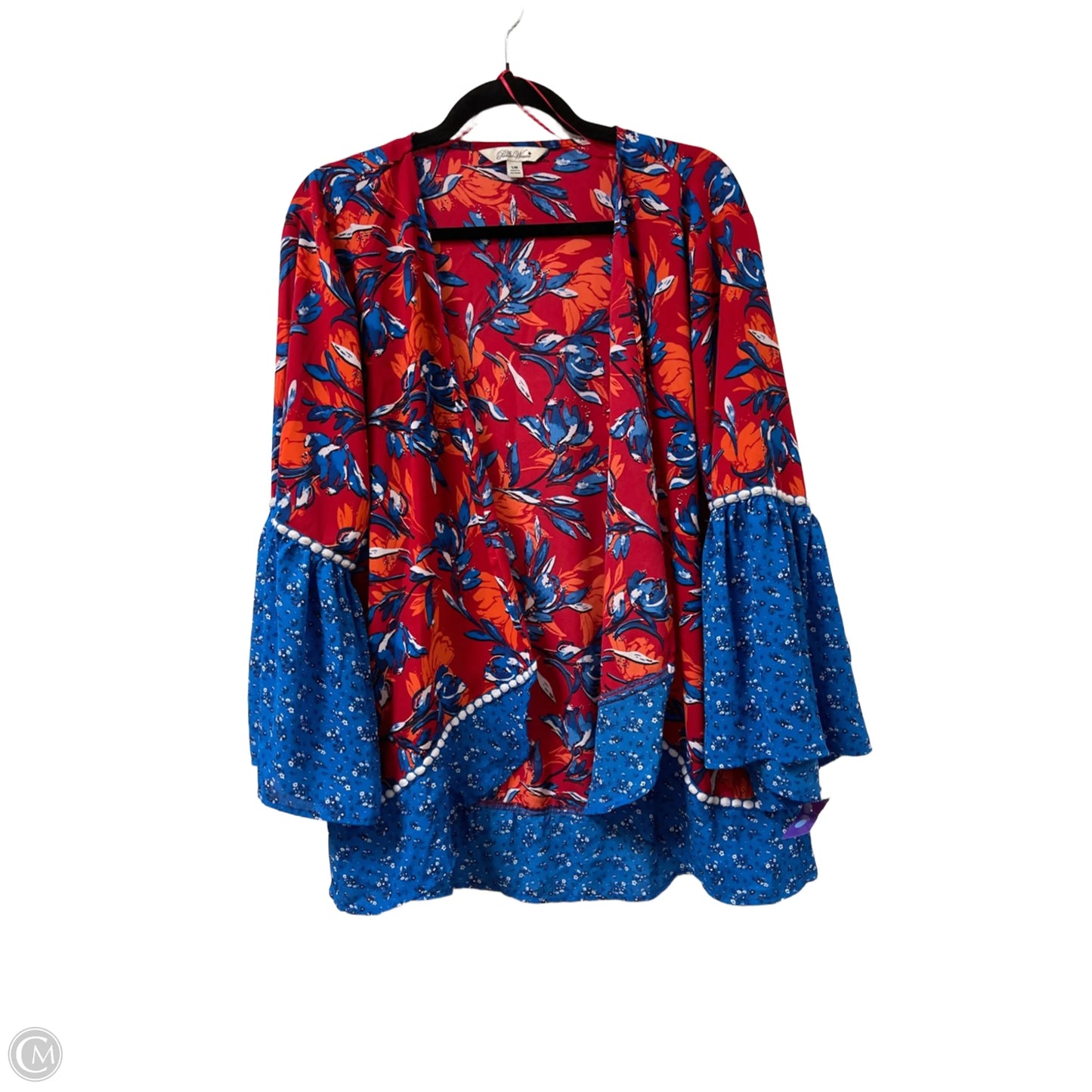 Kimono By The Pioneer Woman In Blue & Red, Size: M