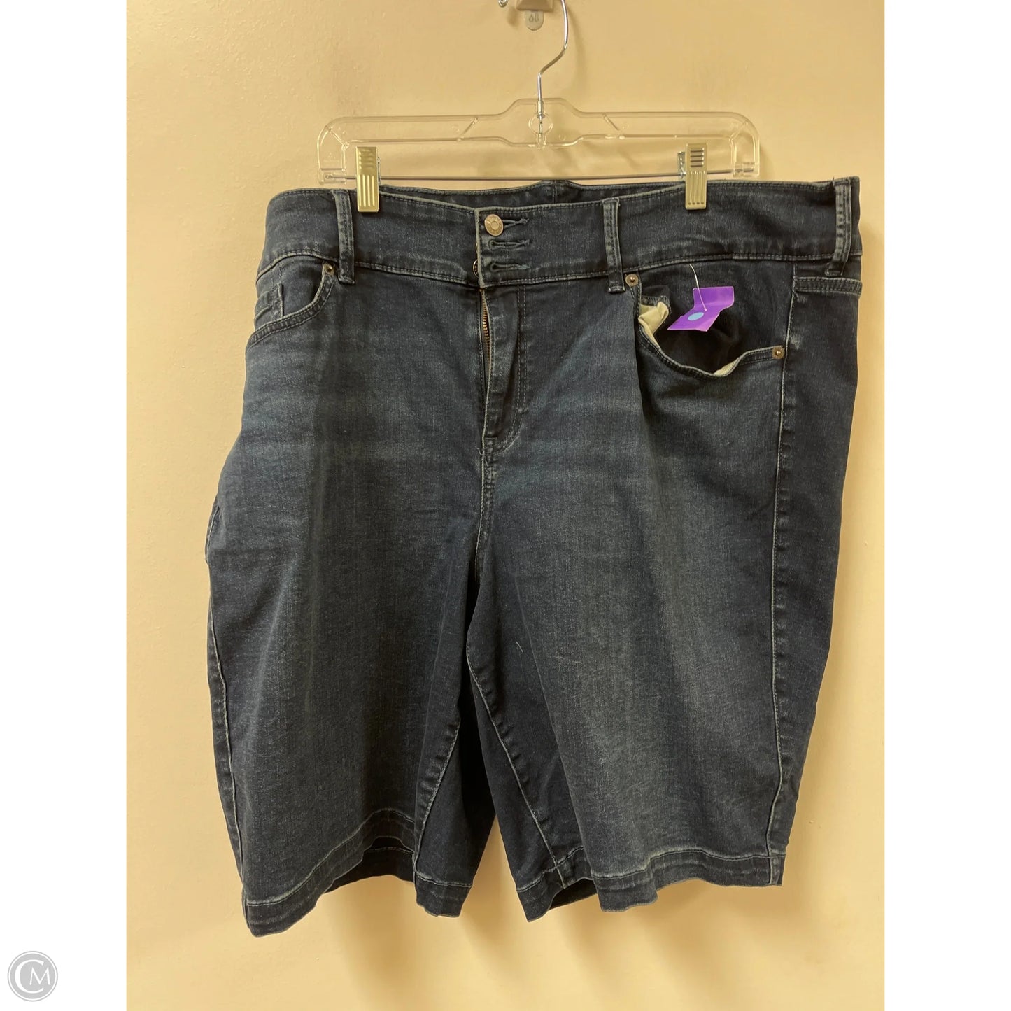 Shorts By Torrid In Blue Denim, Size: 24