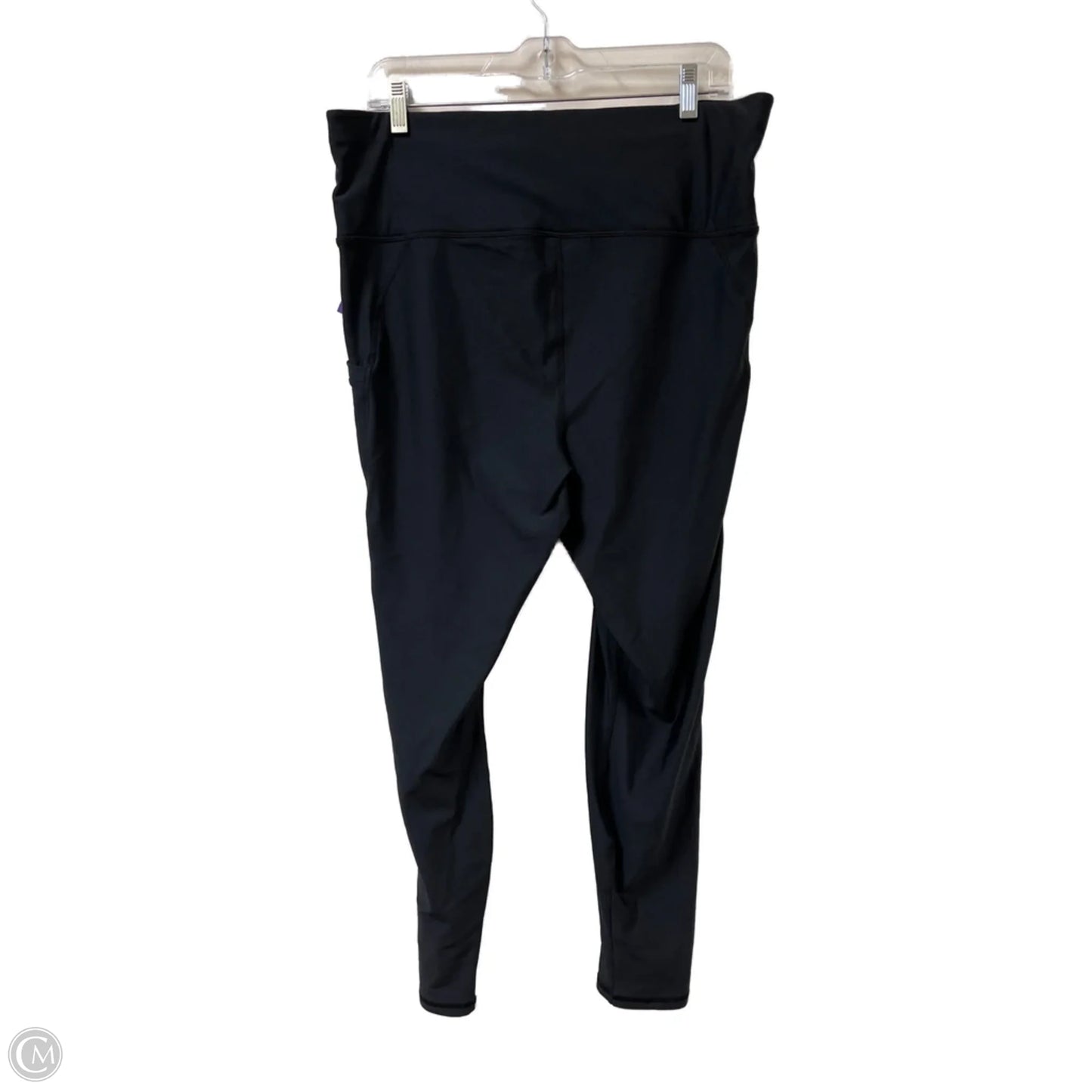 Athletic Leggings By Fabletics In Black, Size: 1x