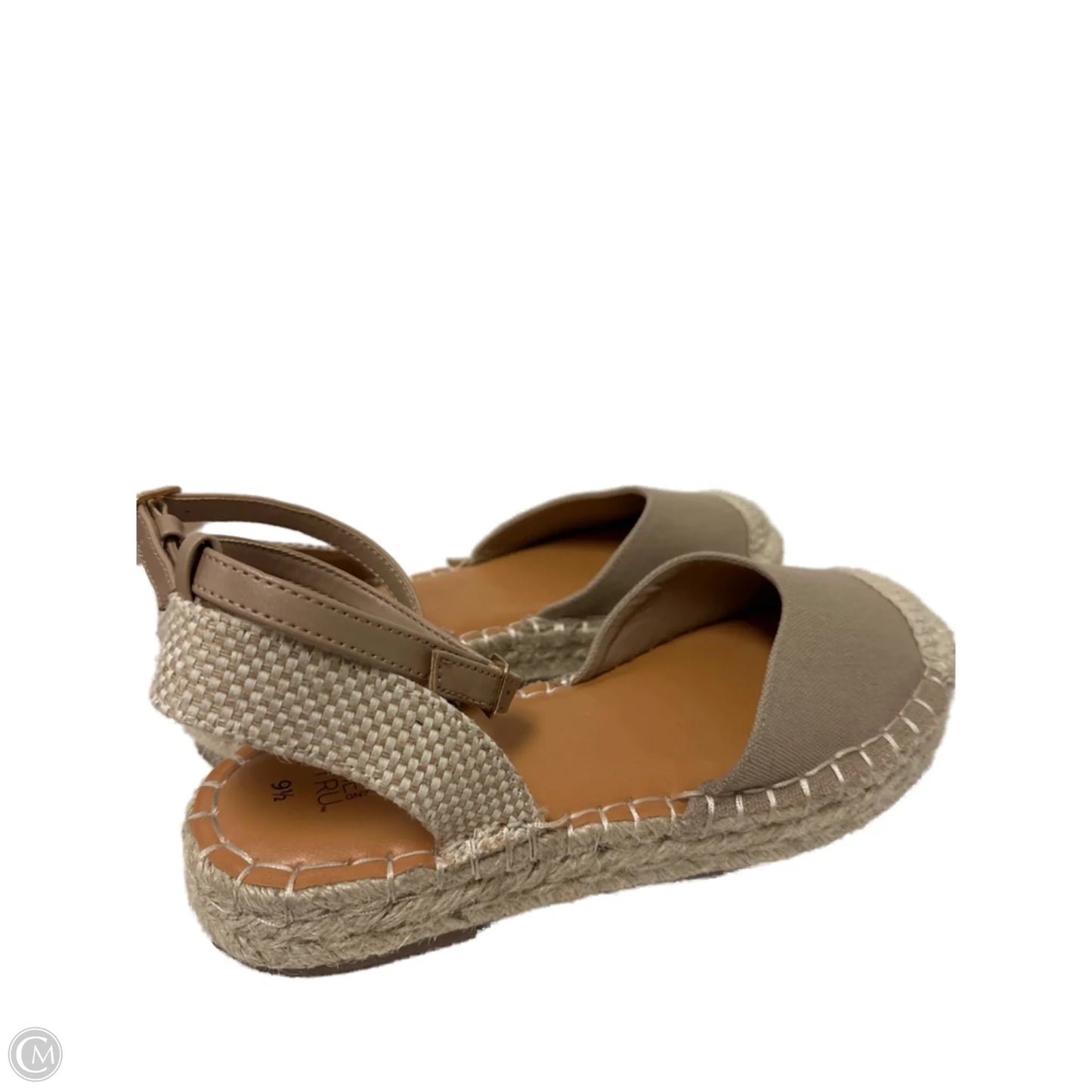Shoes Flats By Time And Tru In Tan, Size: 9.5