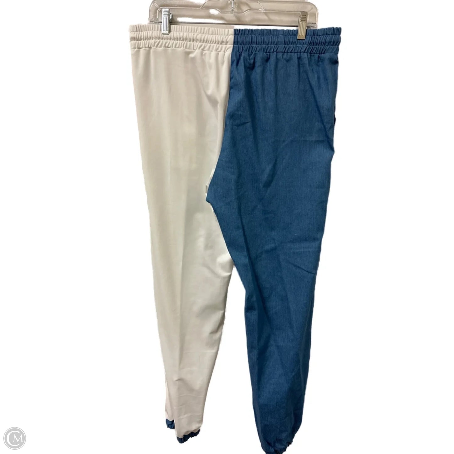 Pants Other By Clothes Mentor In Blue & White, Size: 18