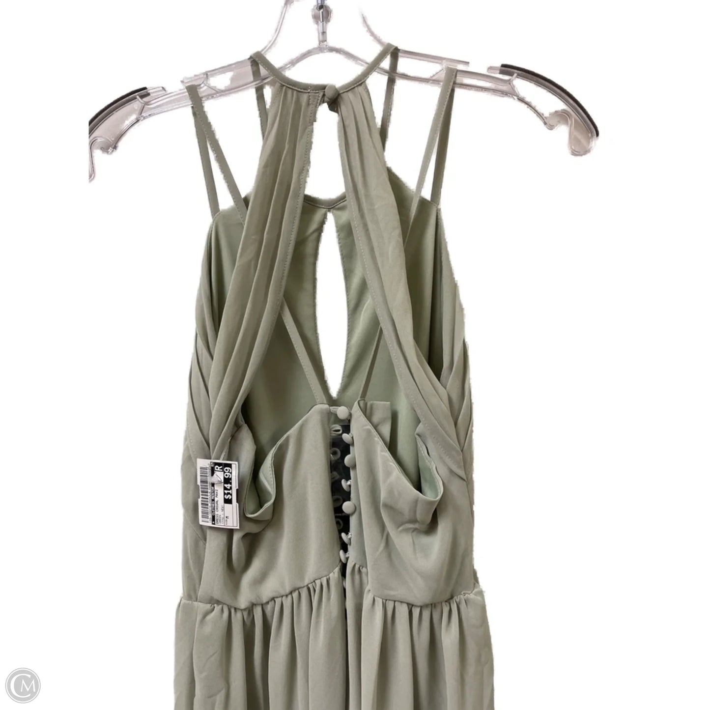Dress Casual Maxi By Clothes Mentor In Green, Size: M