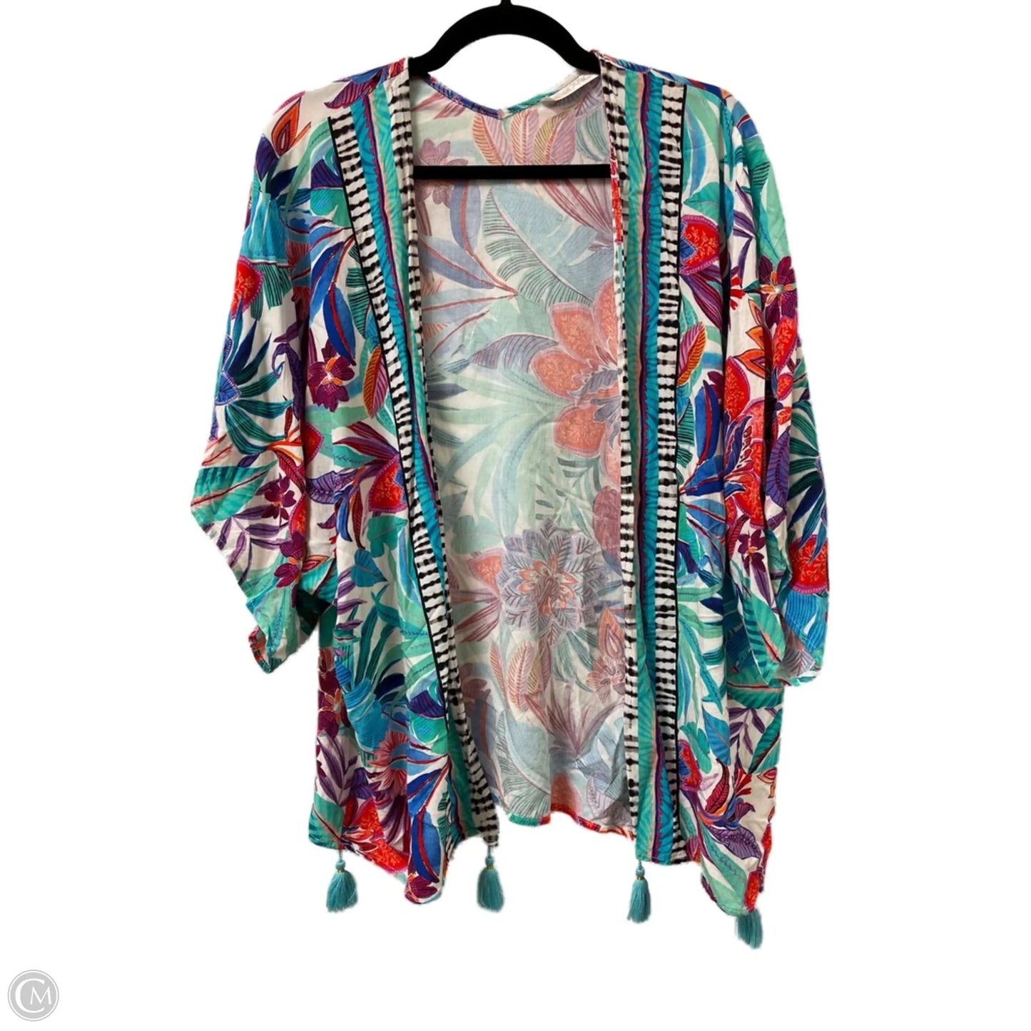 Cardigan By La Blanca In Multi-colored, Size: Osfm