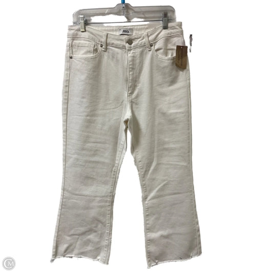 Jeans Straight By Clothes Mentor In White, Size: 12