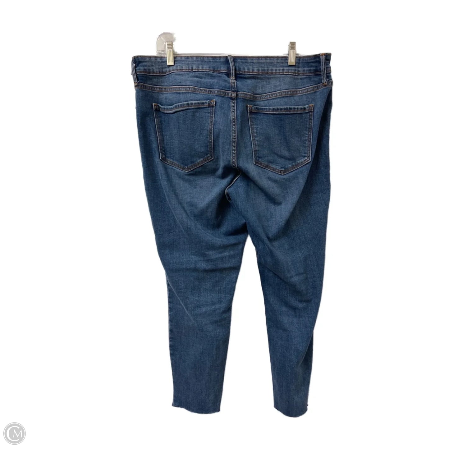 Jeans Skinny By Old Navy In Blue Denim, Size: 14